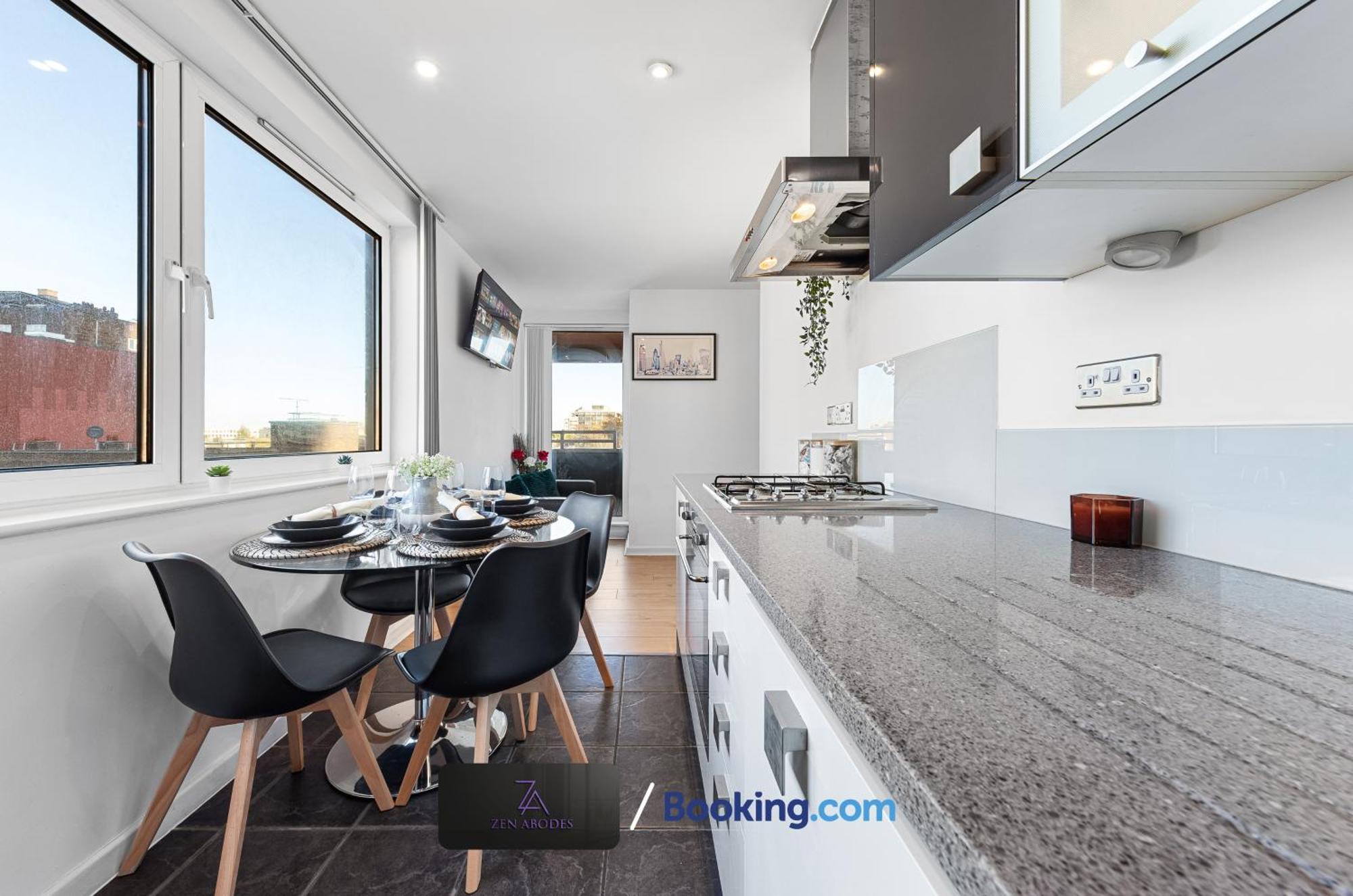Apartamento Two Bedroom Flat By Zen Abodes Short Lets & Serviced With Free Wifi & Tv Close To Old St *