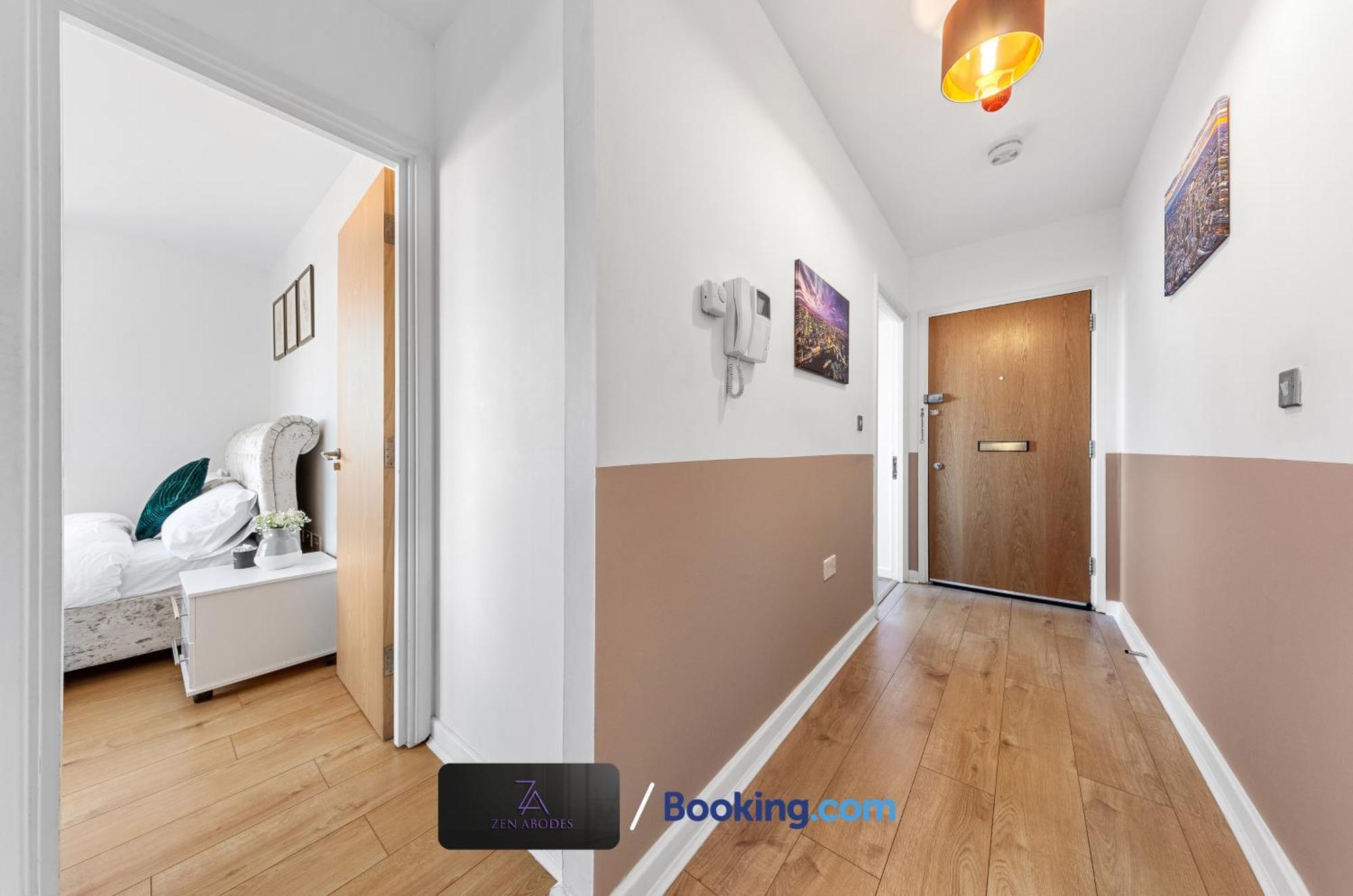 Two Bedroom Flat By Zen Abodes Short Lets & Serviced With Free Wifi & Tv Close To Old St Apartamento *