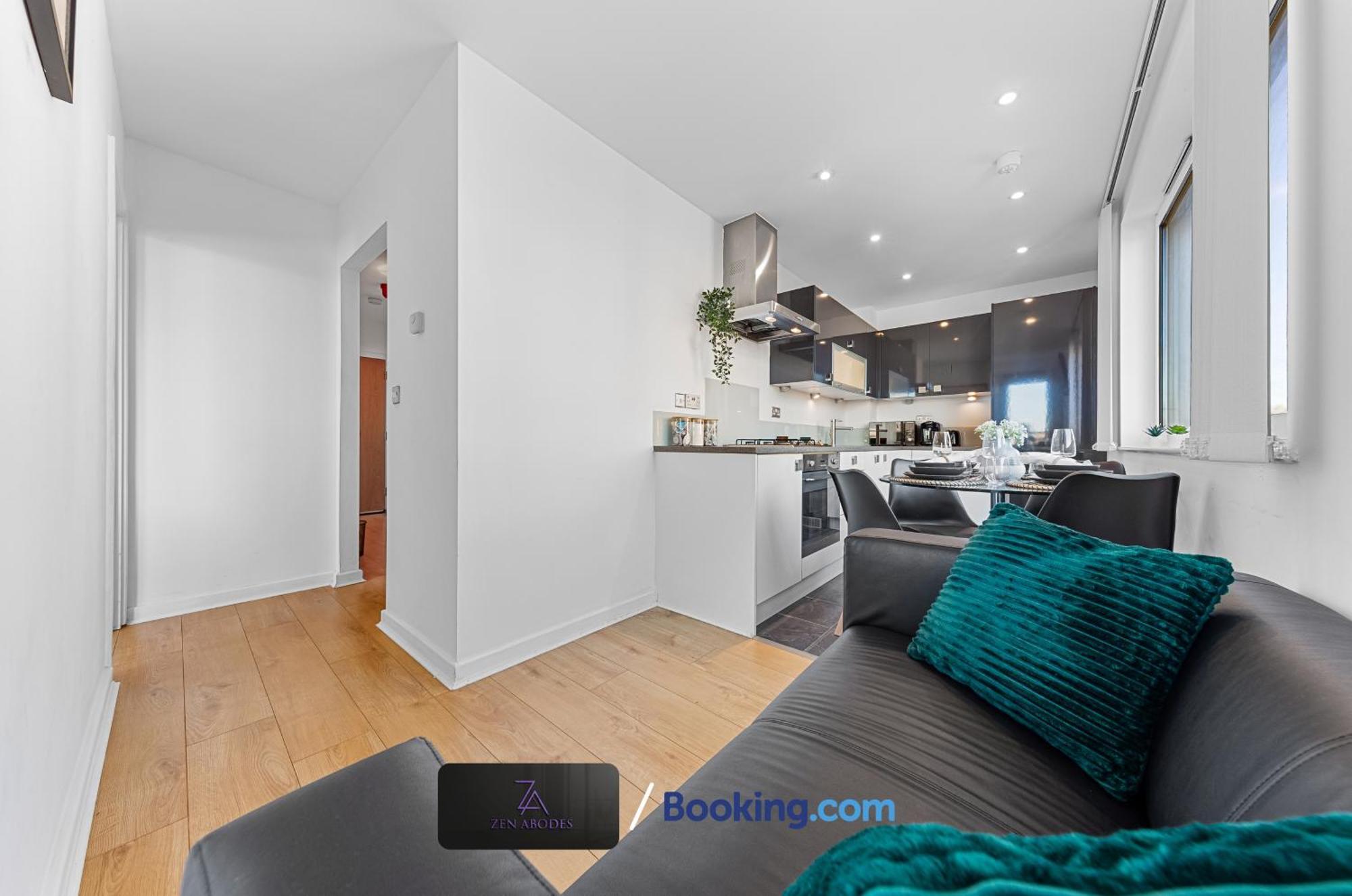 Apartamento Two Bedroom Flat By Zen Abodes Short Lets & Serviced With Free Wifi & Tv Close To Old St Londres