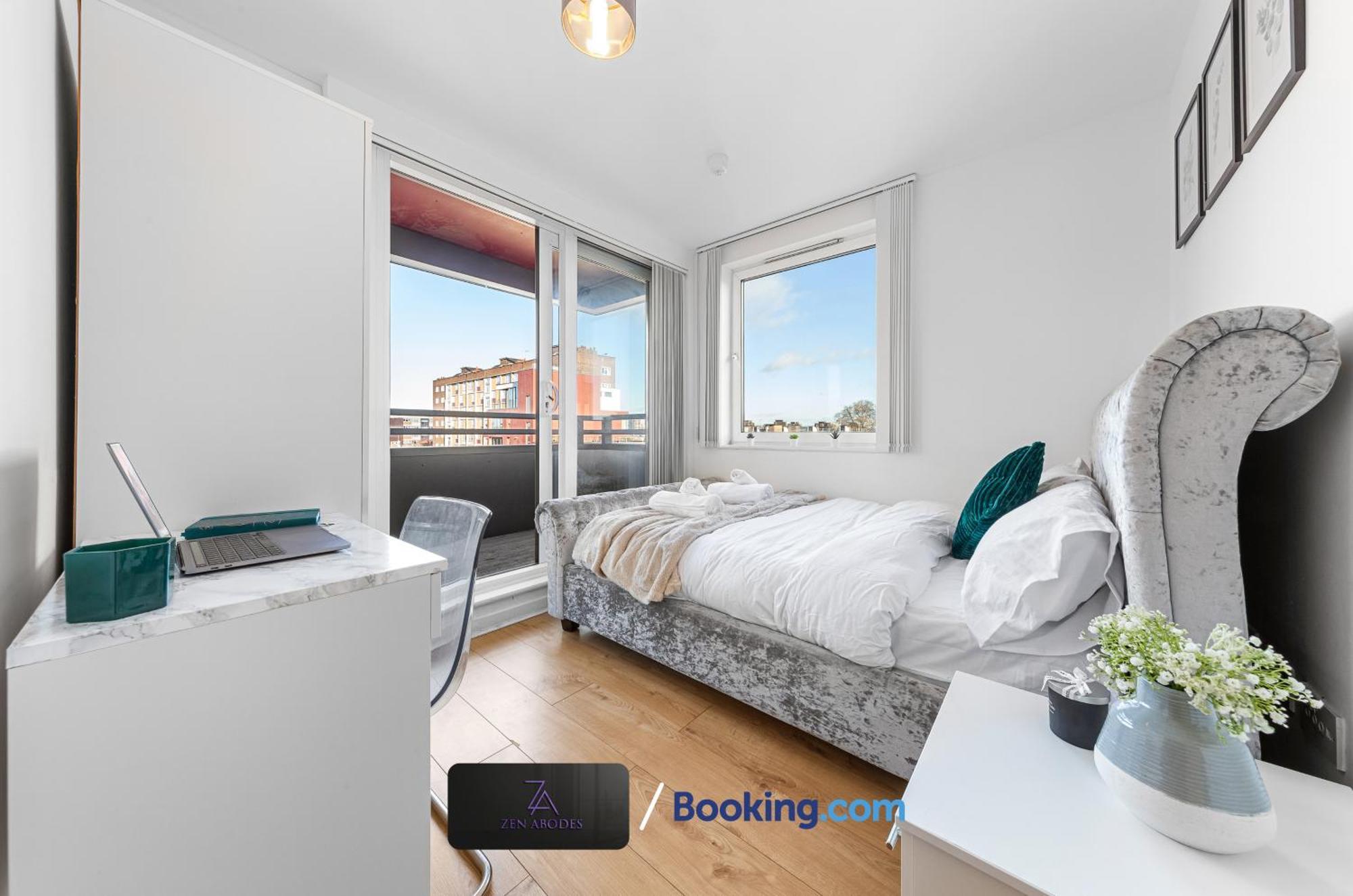 Two Bedroom Flat By Zen Abodes Short Lets & Serviced With Free Wifi & Tv Close To Old St Apartamento *