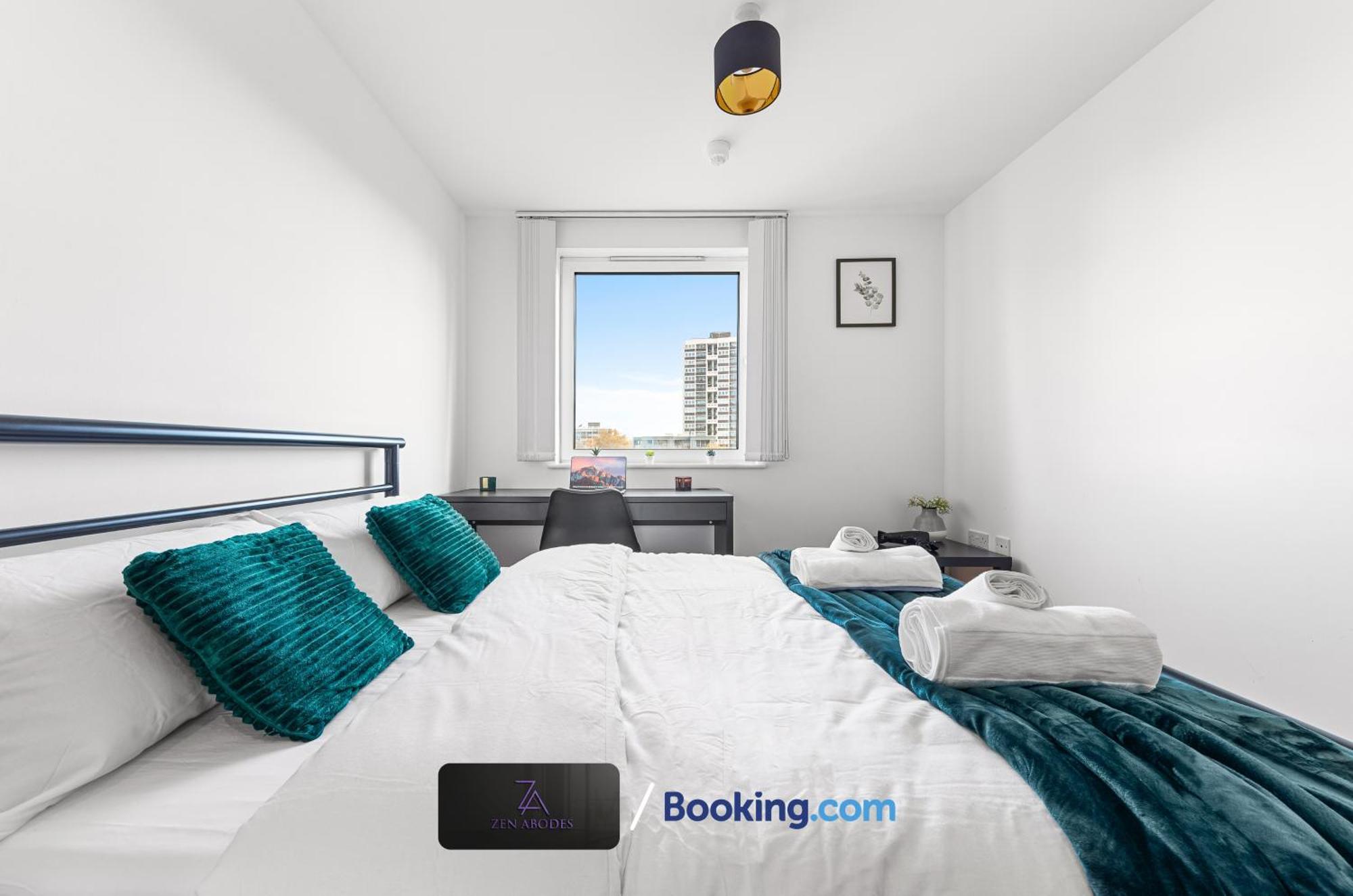 Apartamento Two Bedroom Flat By Zen Abodes Short Lets & Serviced With Free Wifi & Tv Close To Old St Londres