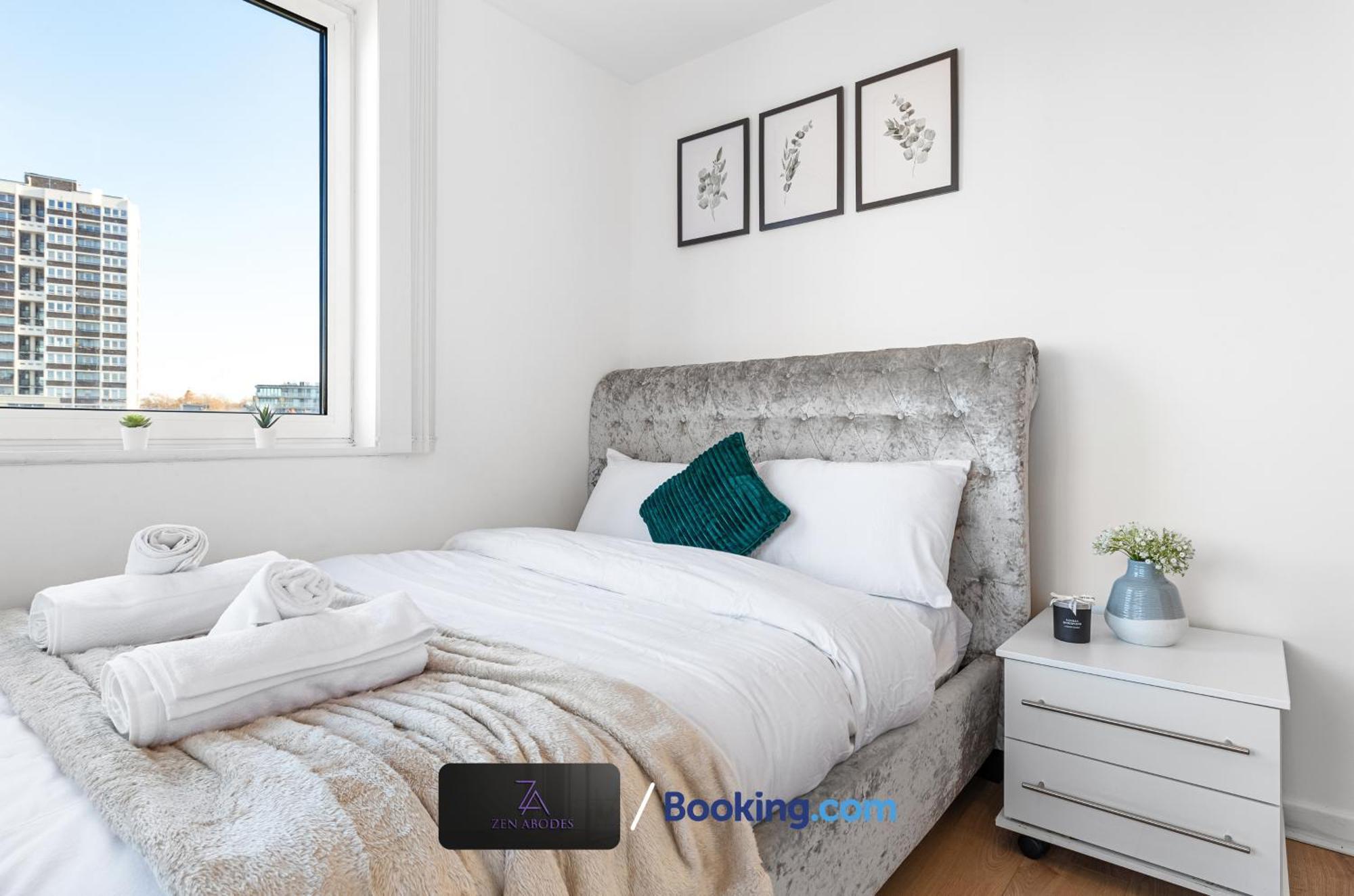 Two Bedroom Flat By Zen Abodes Short Lets & Serviced With Free Wifi & Tv Close To Old St Apartamento