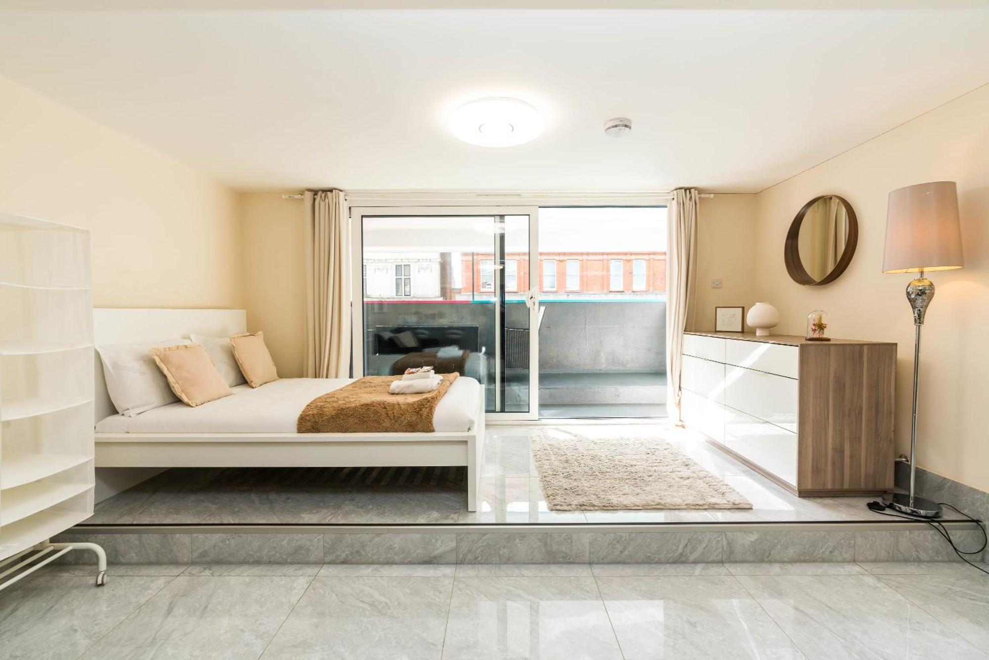 Huge Fully Equipped Studio 1 Min From Tube Station Casa de férias *