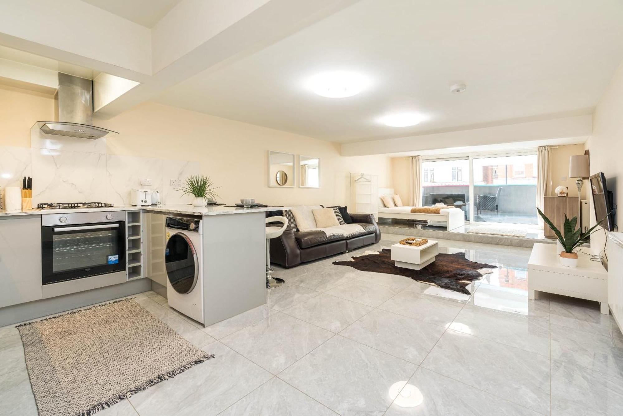 Casa de férias Huge Fully Equipped Studio 1 Min From Tube Station *