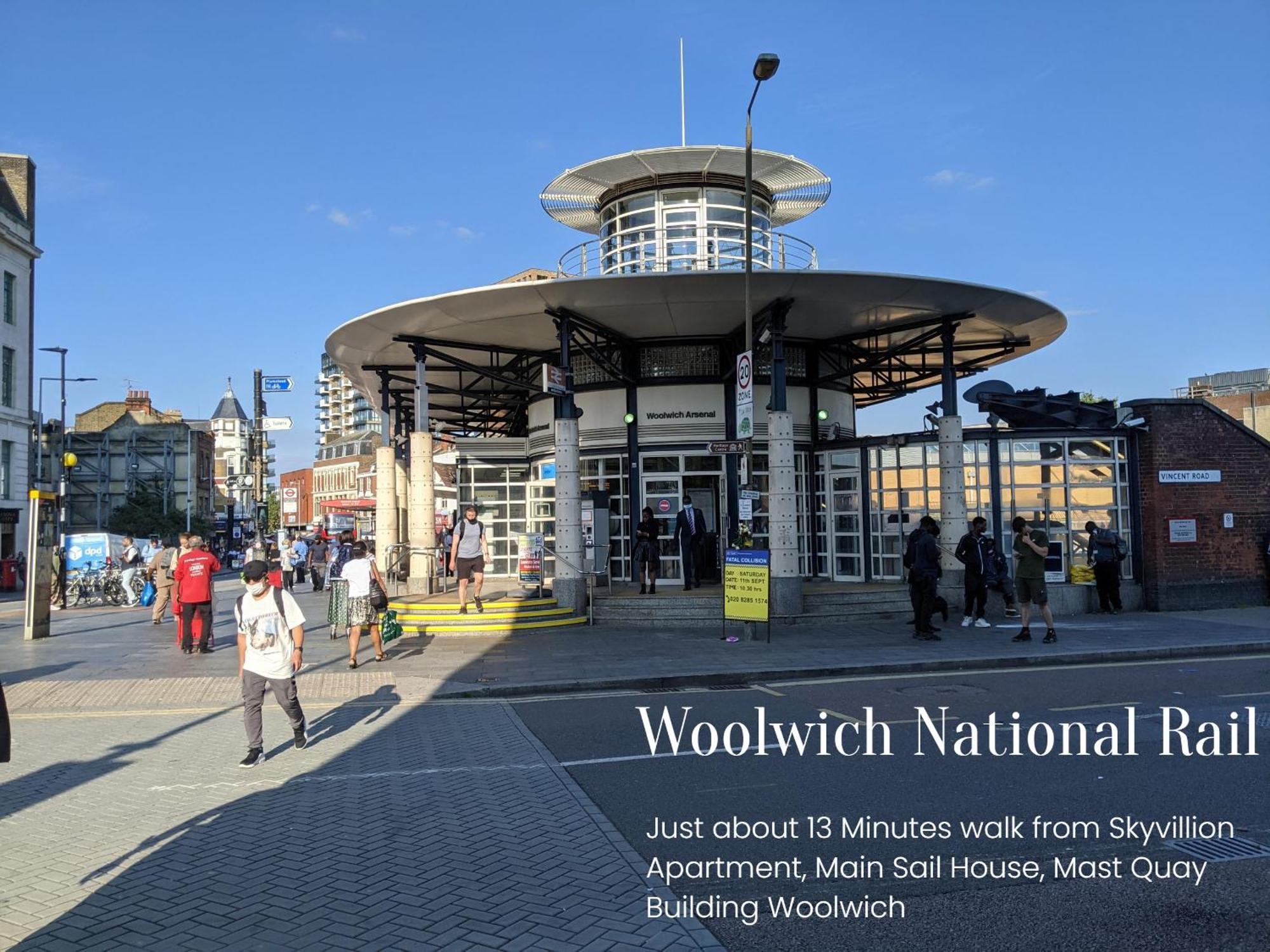 Skyvillion - River Thames Floor By Woolwich Ferry, Mins To Excel, O2 Arena , Airport With Parking * Londres