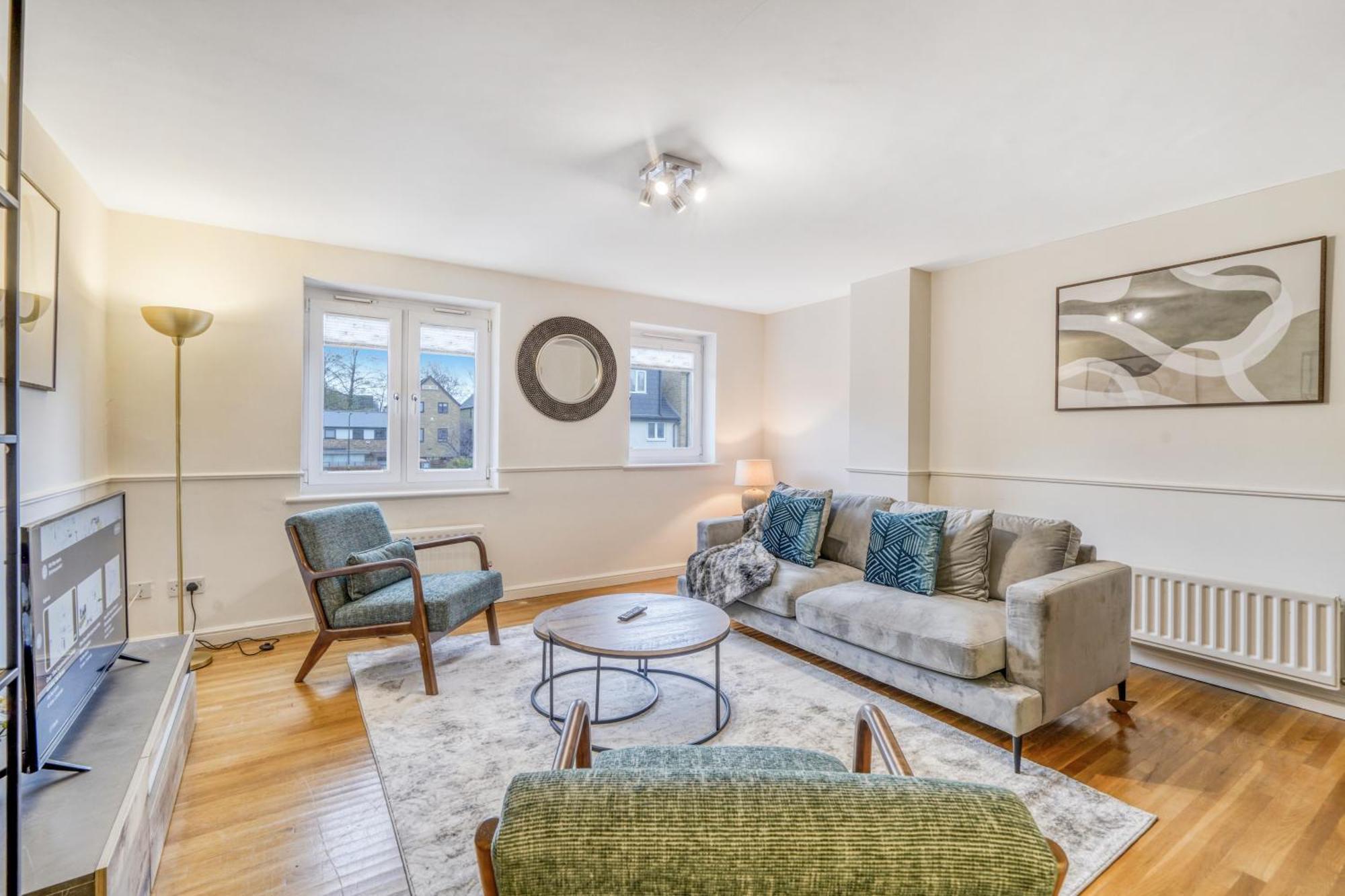 Apartamento Executive 4 Bedroom Town House In Canada Water Free Wifi & Parking By Aparts