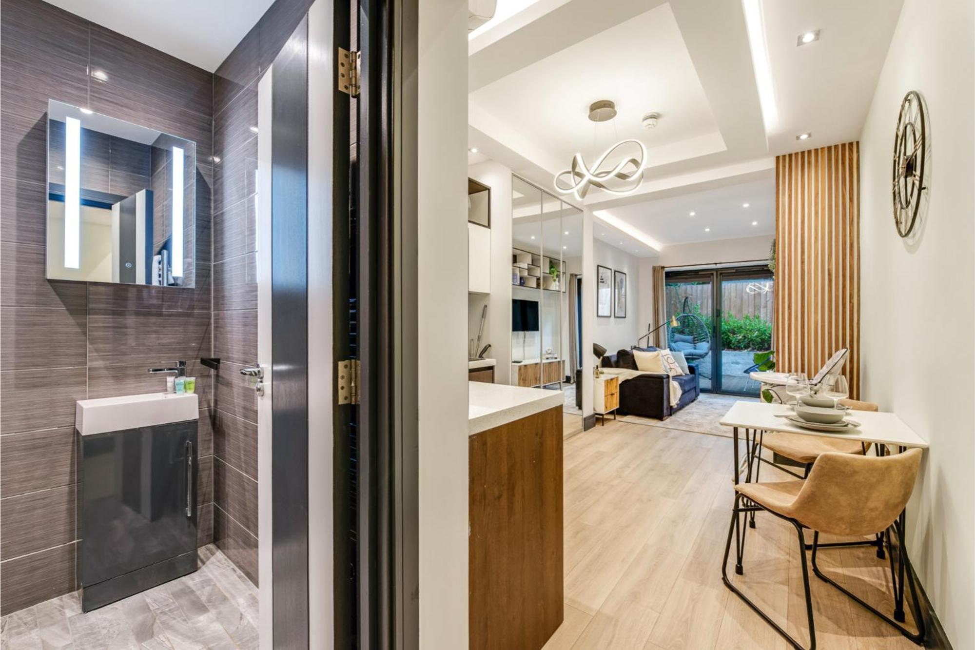 Apartamento Chic Studio W/ Outdoor Space -excellent Location
