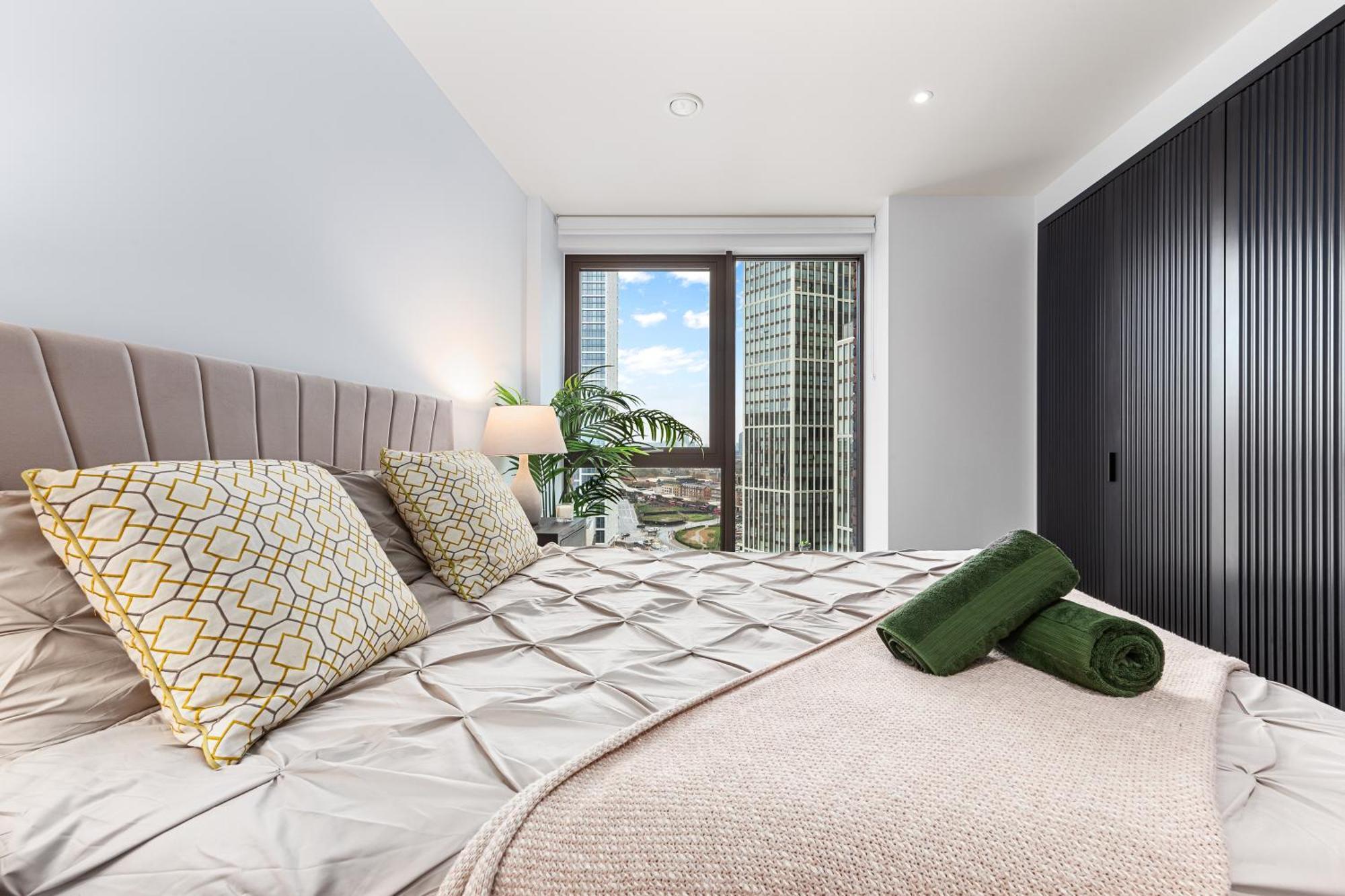 Appart hôtel New 2 Bedroom Flat Riverview Balcony