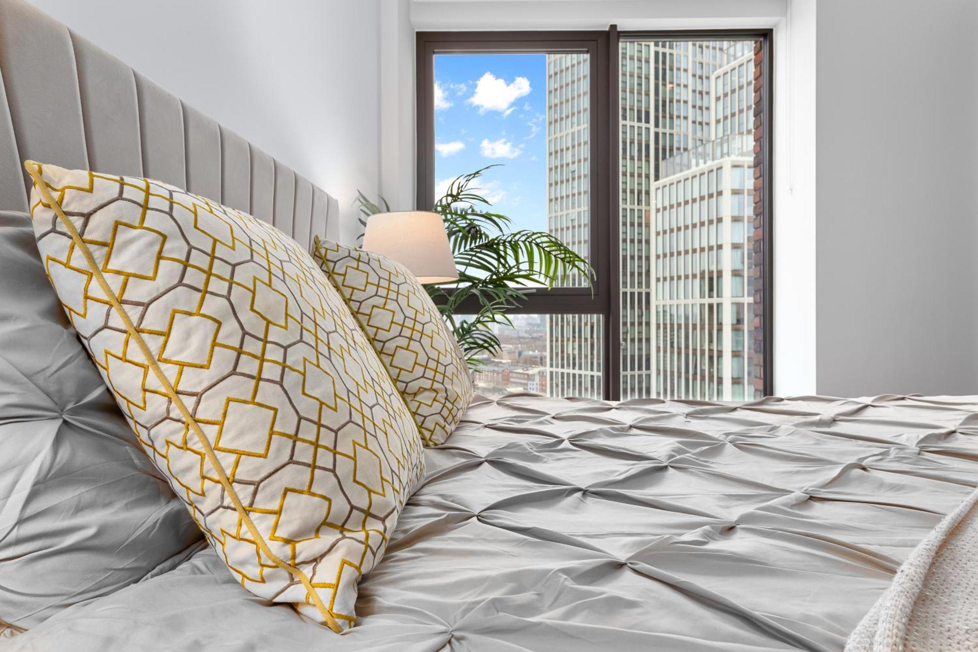Appart hôtel New 2 Bedroom Flat Riverview Balcony