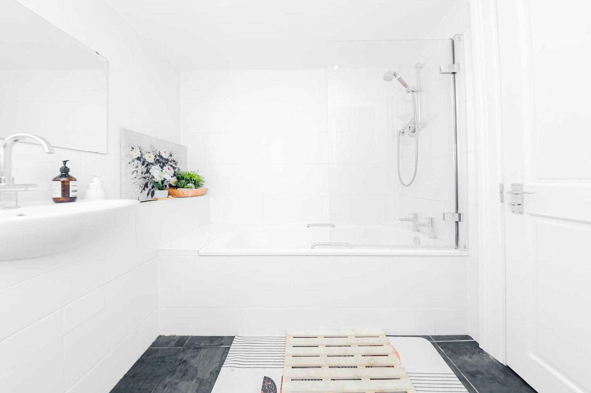 Accommodatie bij particulieren Double W/projector & Garden Hot Tub Londen