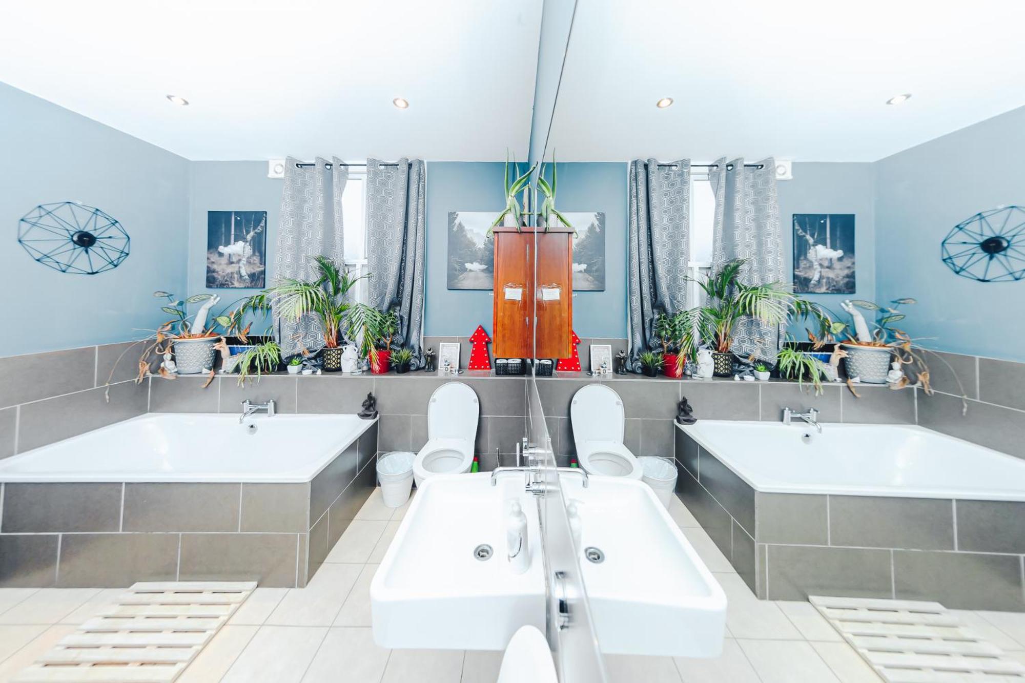 Master En - Townhouse Double With Garden & Hot Tub Hospedagem domiciliar