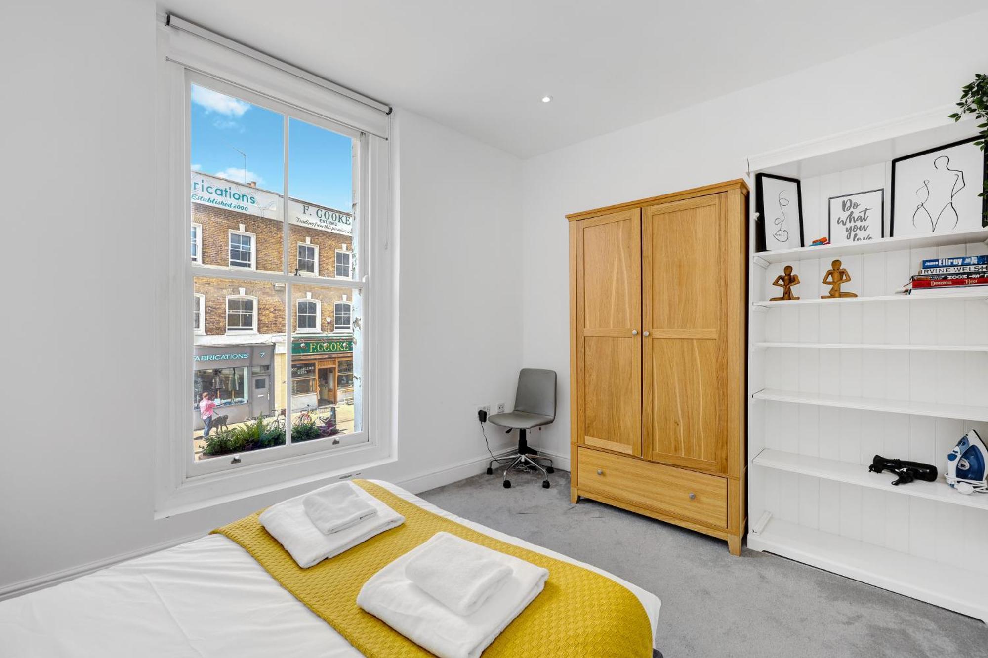 New 1 Bedroom Flat Short Term & Flexible Renting Hackney With Free Wifi Appartement Londres