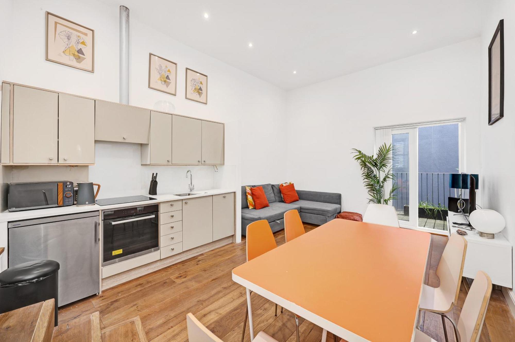 New 1 Bedroom Flat Short Term & Flexible Renting Hackney With Free Wifi Appartement