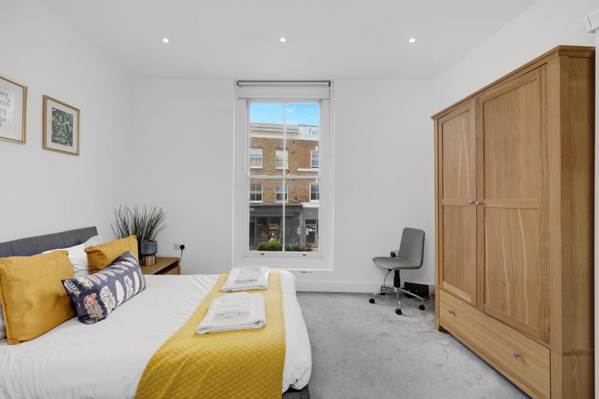 New 1 Bedroom Flat Short Term & Flexible Renting Hackney With Free Wifi Appartement Londres
