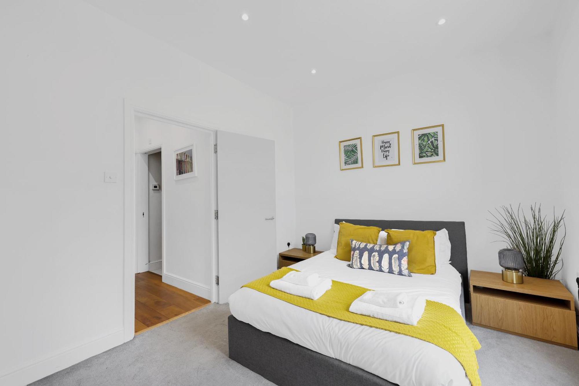 New 1 Bedroom Flat Short Term & Flexible Renting Hackney With Free Wifi Appartement *