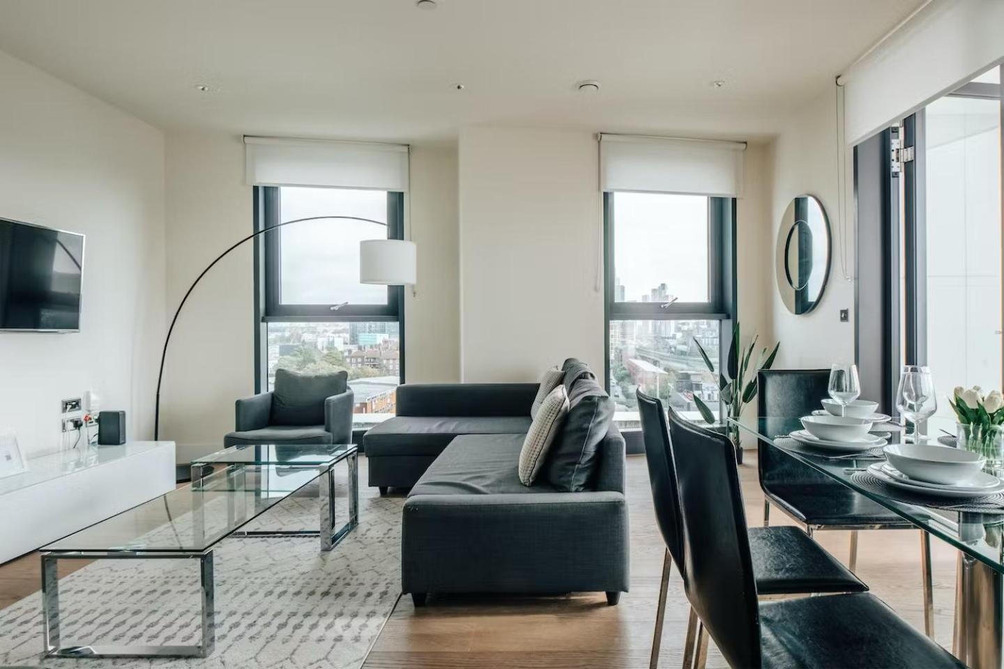3 Bedroom Penthouse With Private Terrace, Battersea, Nine Elms Apartamento