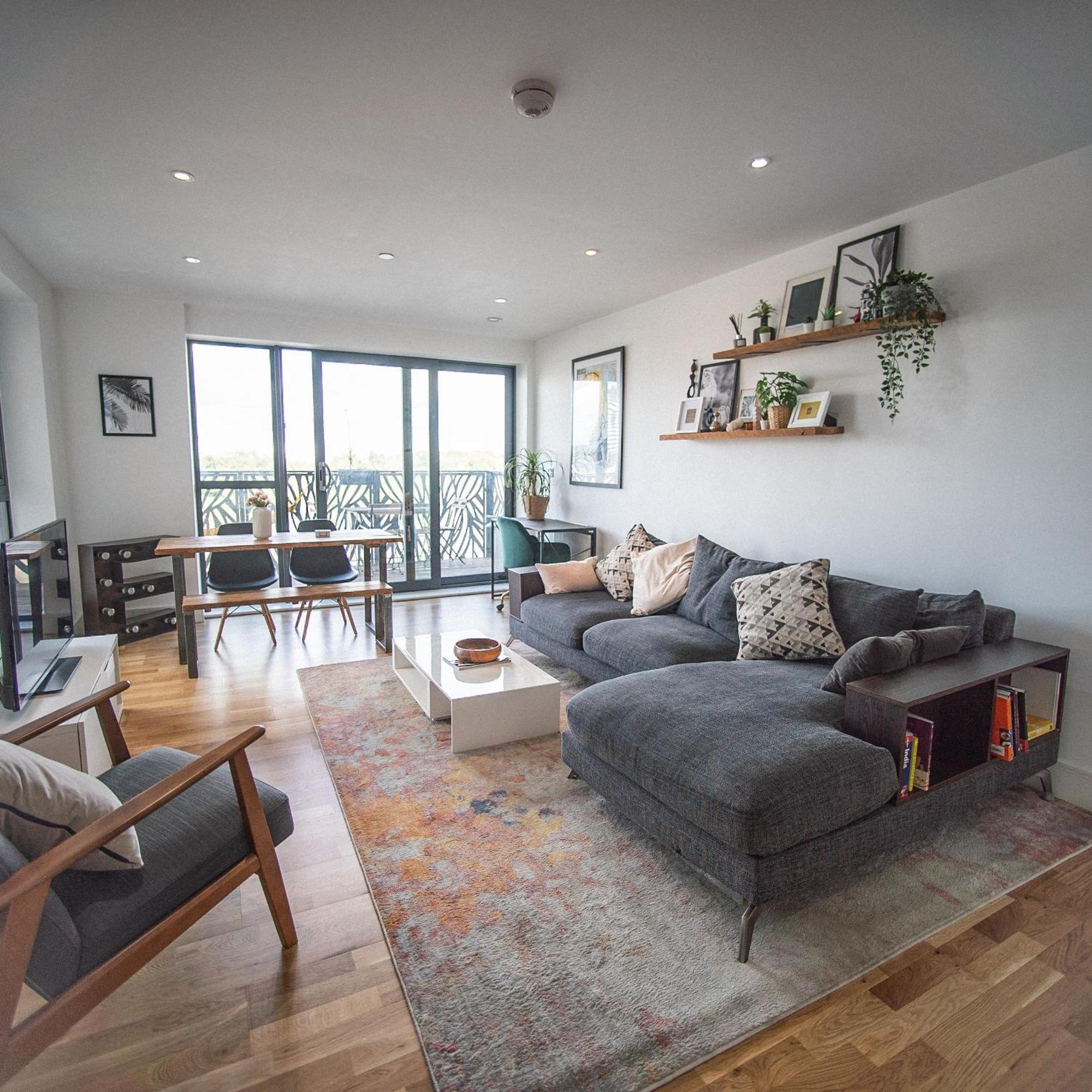 Apartamento Stunning Riverside View Apartment, Near Canary Wharf & O2