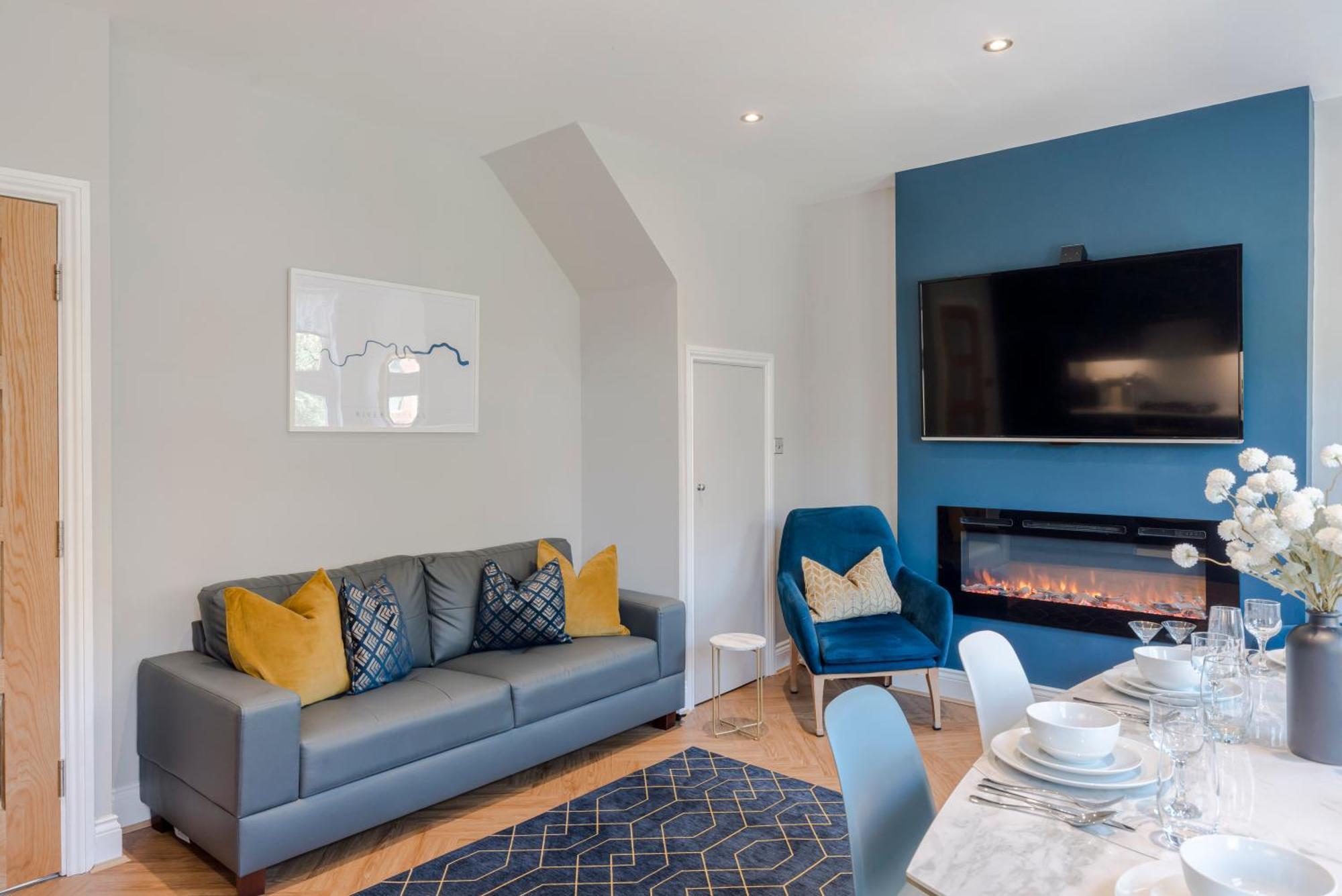 Apartamento Stunning 3 Bed Duplex In The Heart Of West Hampstead Londres