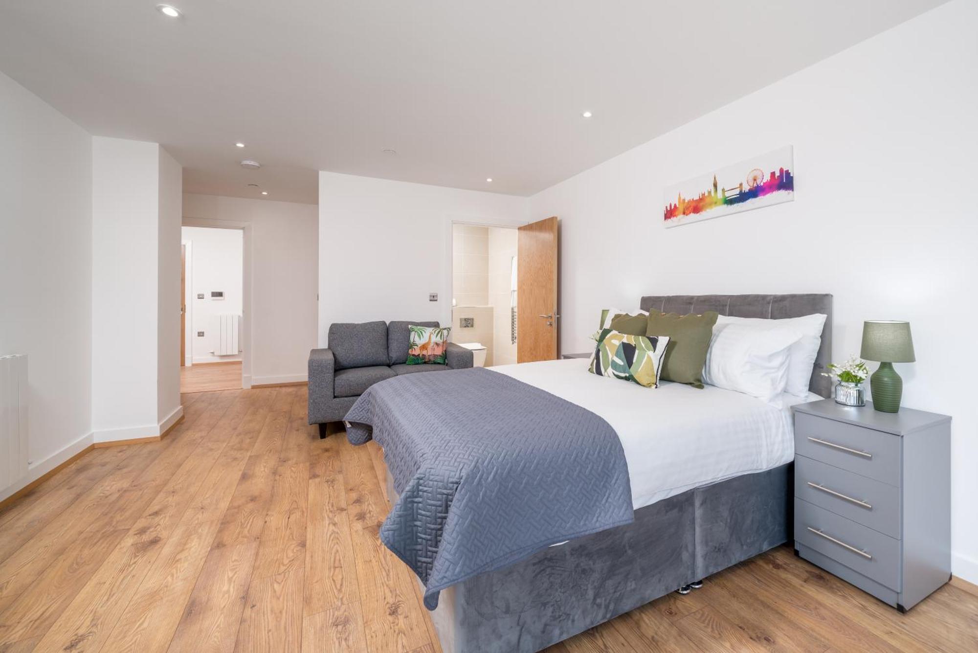 Skyvillion - River Thames Floor By Woolwich Ferry, Mins To Excel, O2 Arena , Airport With Parking Apartamento *