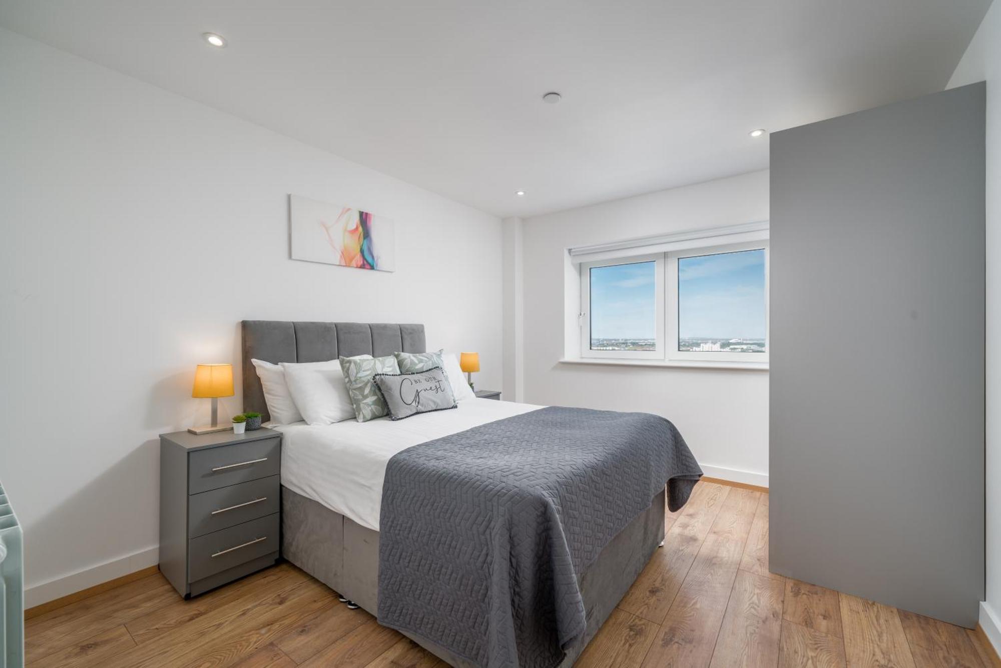 Skyvillion - River Thames Floor By Woolwich Ferry, Mins To Excel, O2 Arena , Airport With Parking Apartamento *