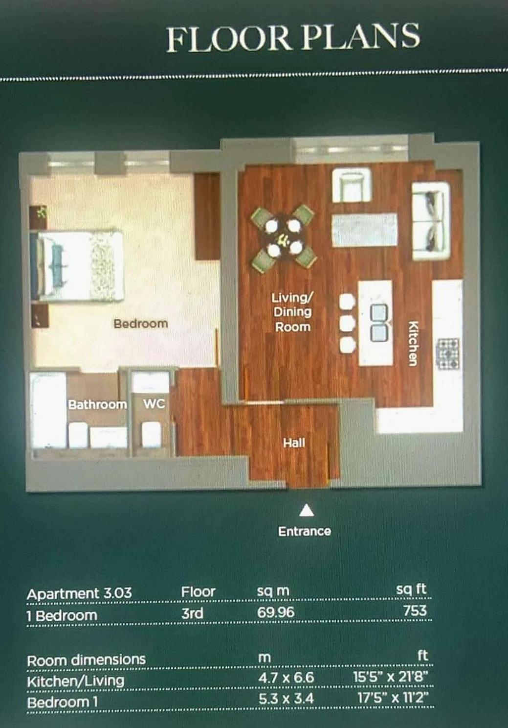 Kensington High Street One Bed Appartement