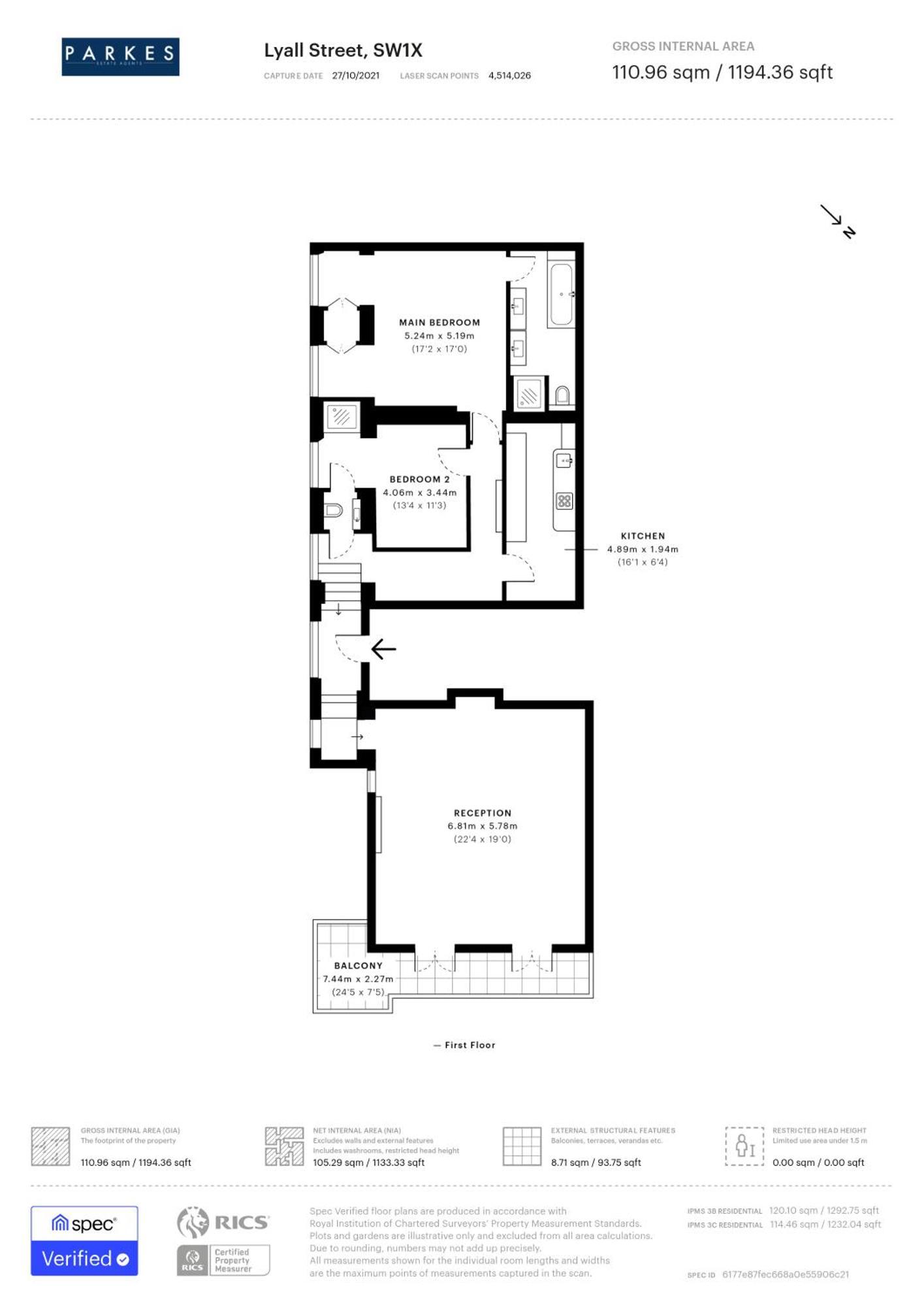 The Lyall Residences Appartement *