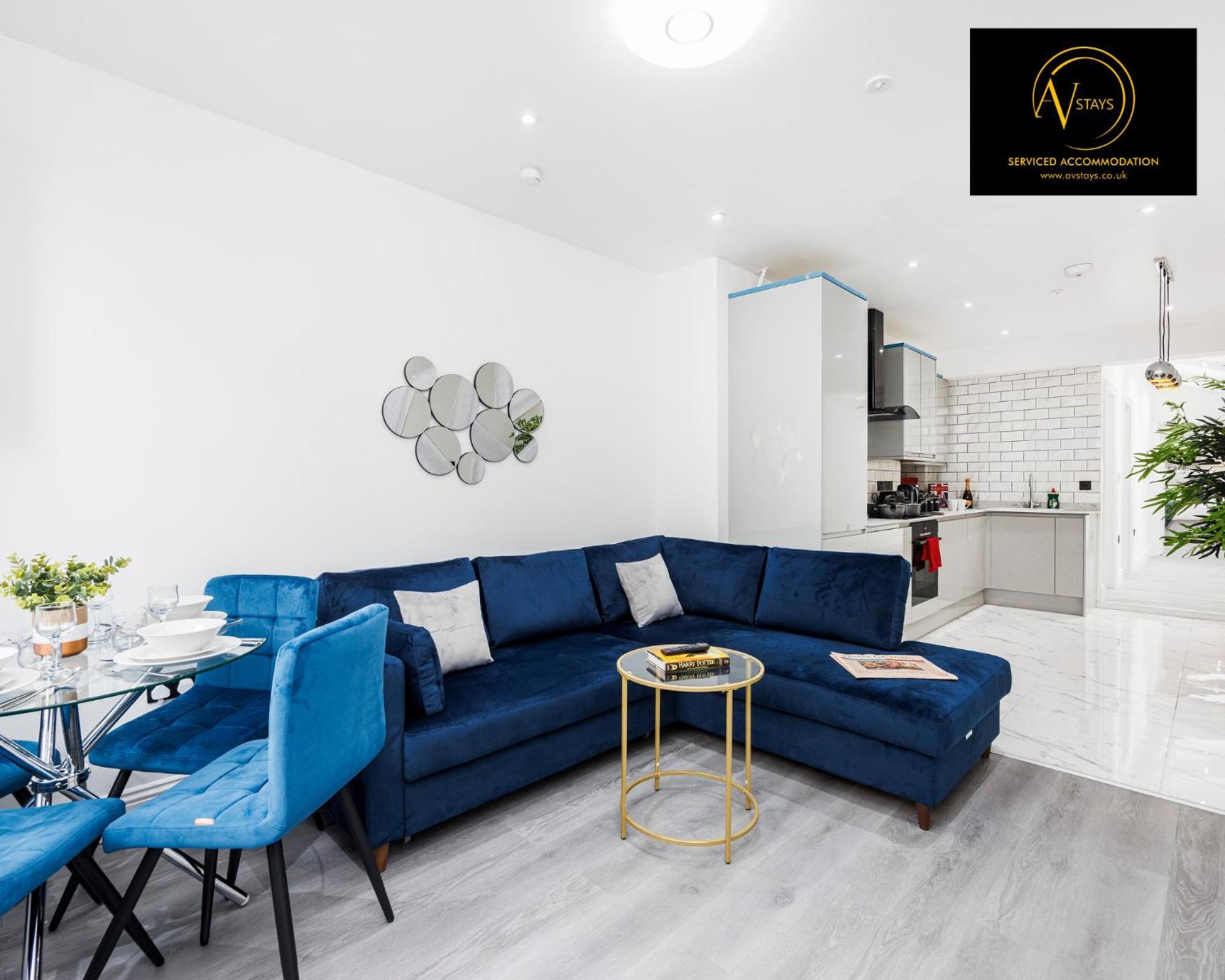 2 Bedroom By Av Short Lets Southwark * Londres