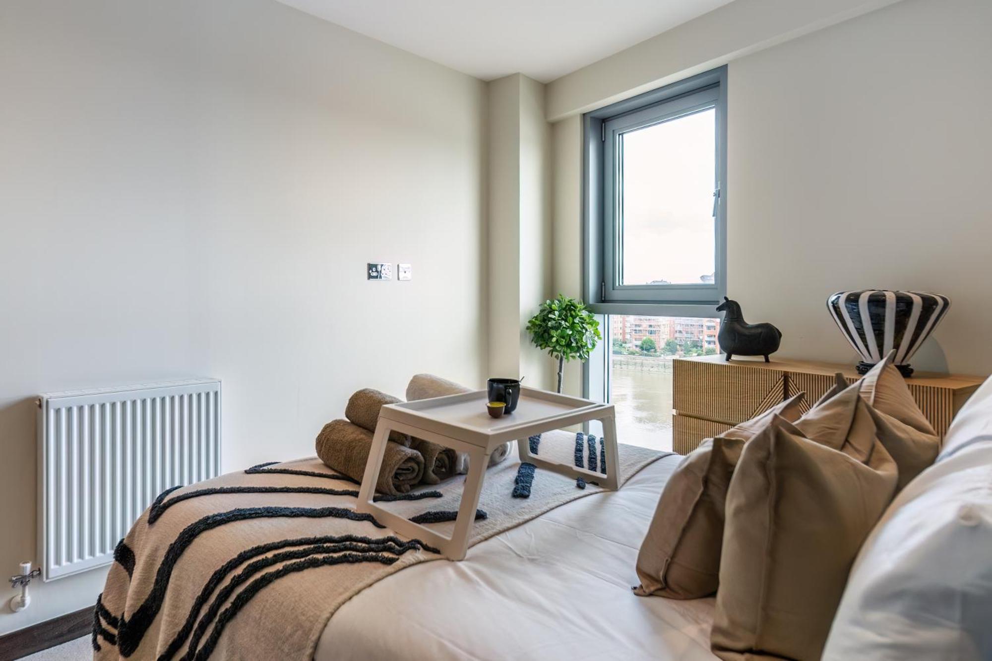 Livestay-stunning With Private Balcony & River Views * Londres