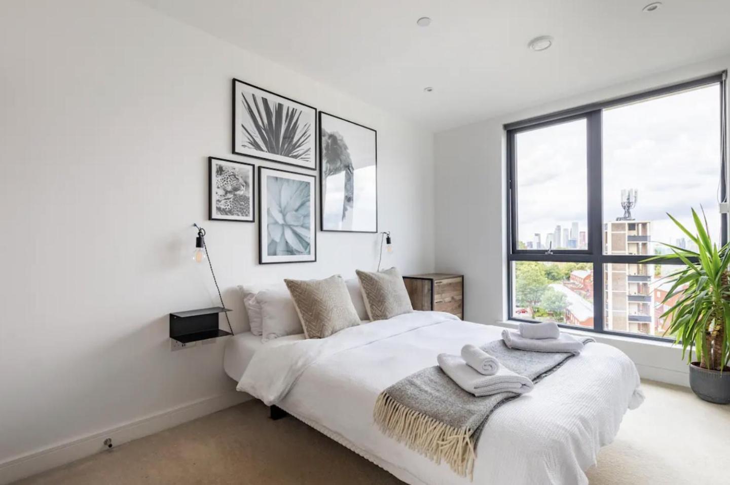 Appartement Modern 1 Bed L Views L Work Space *