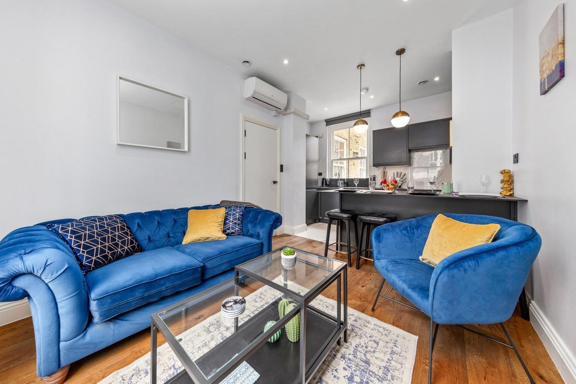 Stylish 2 Bedroom In Westminster Sleeps 5 With Ac Apartment London
