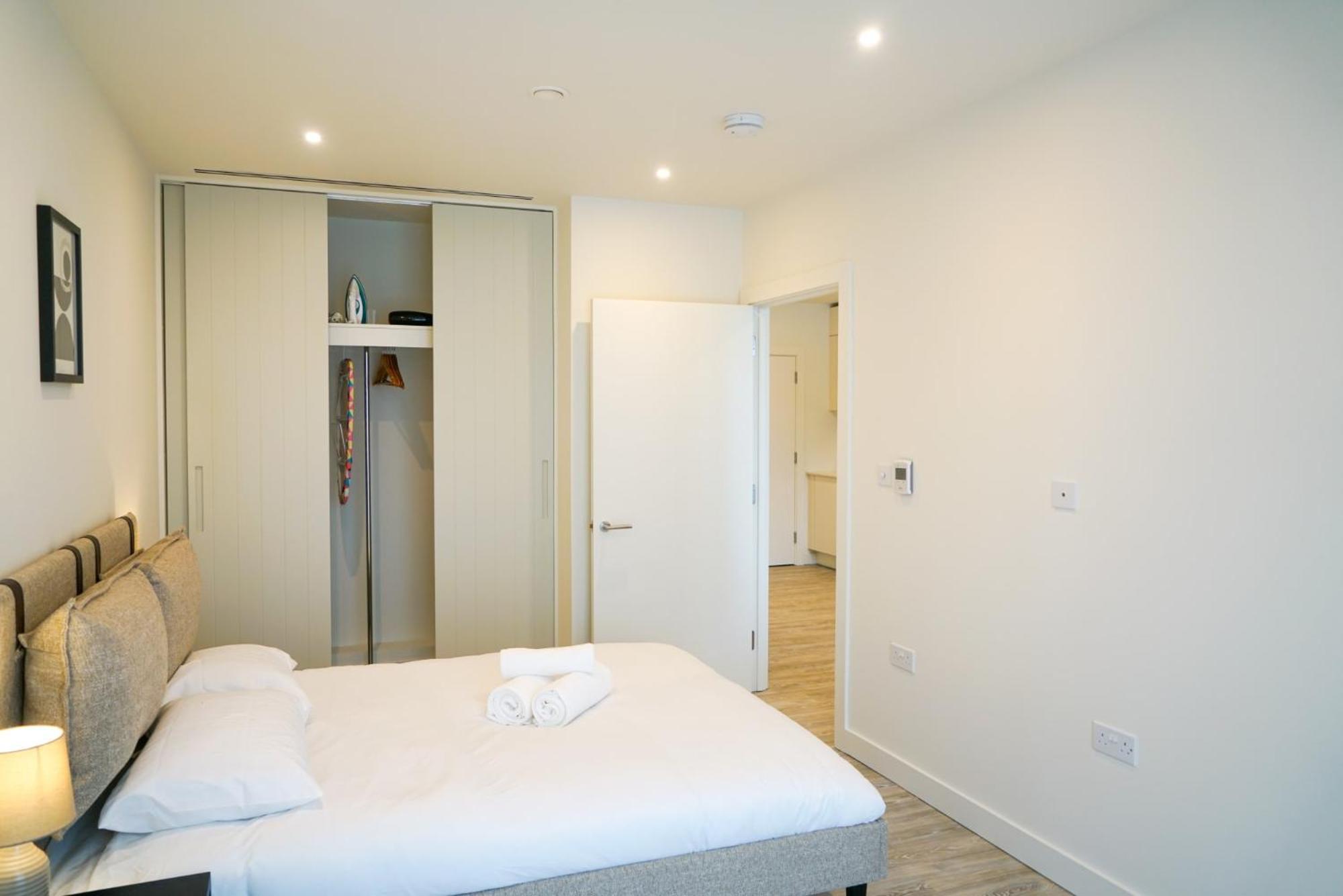 Appart hôtel One And Two Bedroom At Coppermaker Square In Lively Stratford *