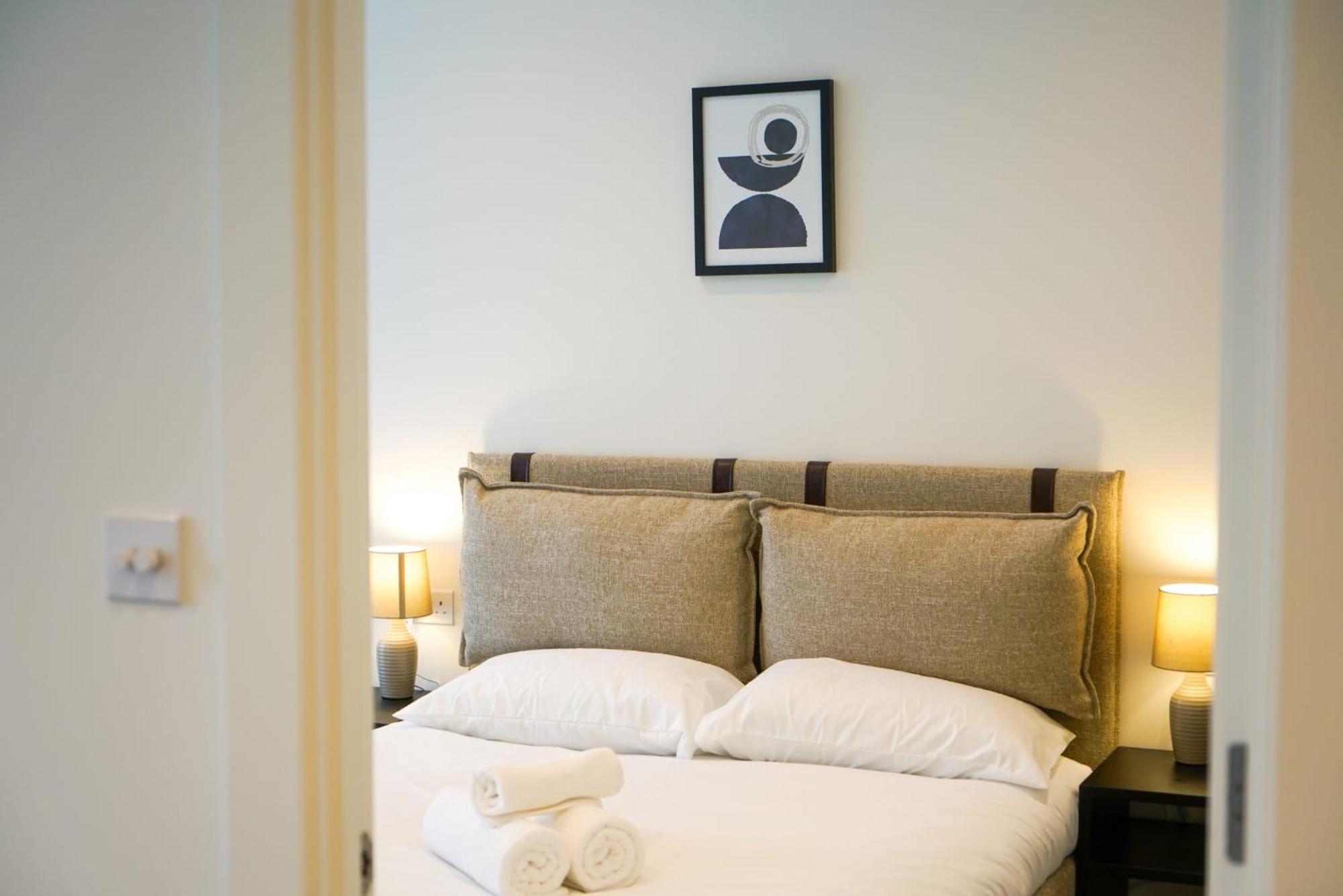 Appart hôtel One And Two Bedroom At Coppermaker Square In Lively Stratford Londres
