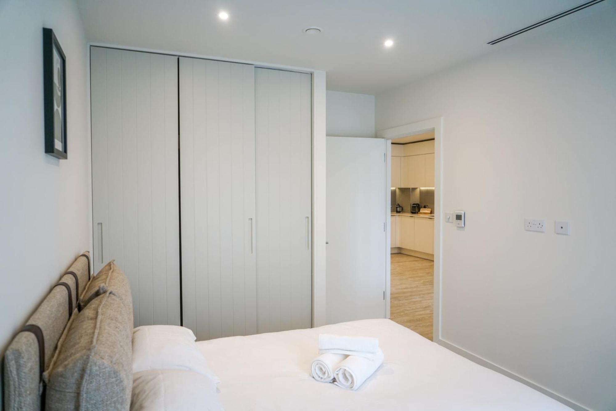 Appart hôtel One And Two Bedroom At Coppermaker Square In Lively Stratford