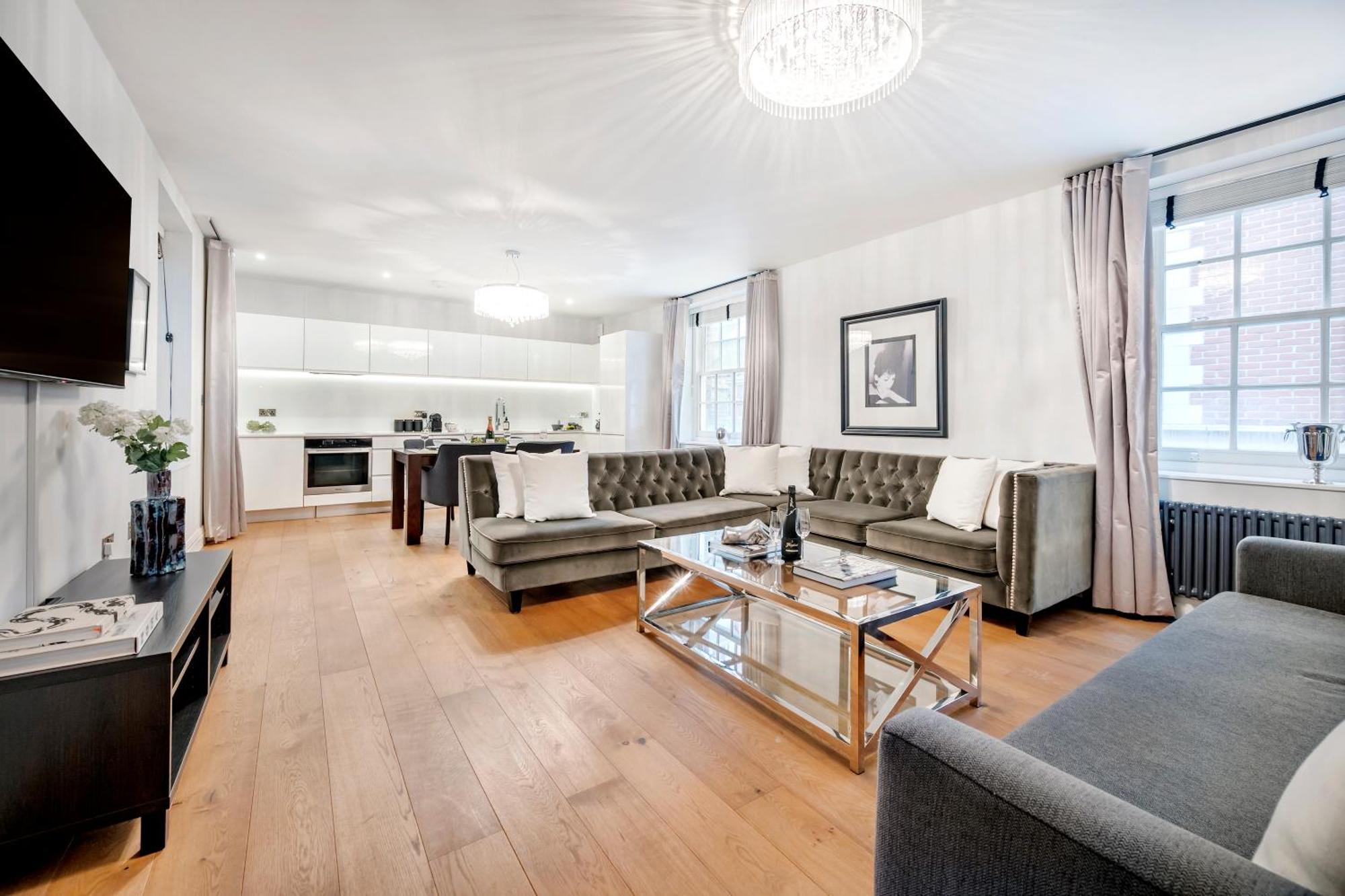 Aircon 2 Bedr, 3 Beds, 2 Bath Covent Garden, Subway Londres
