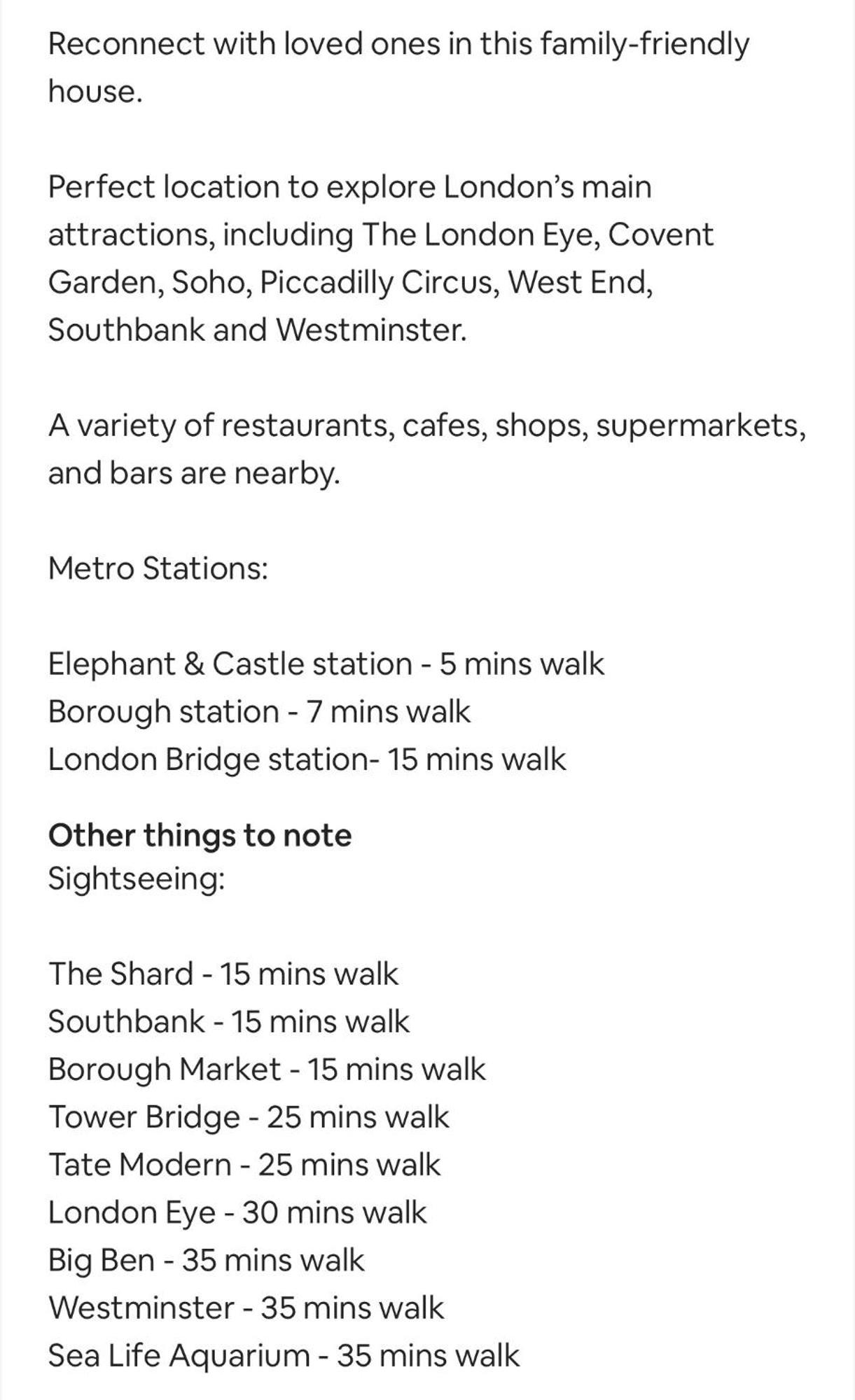 Lovely 2-bed 15 Mins Walk To The Shard Apartamento *