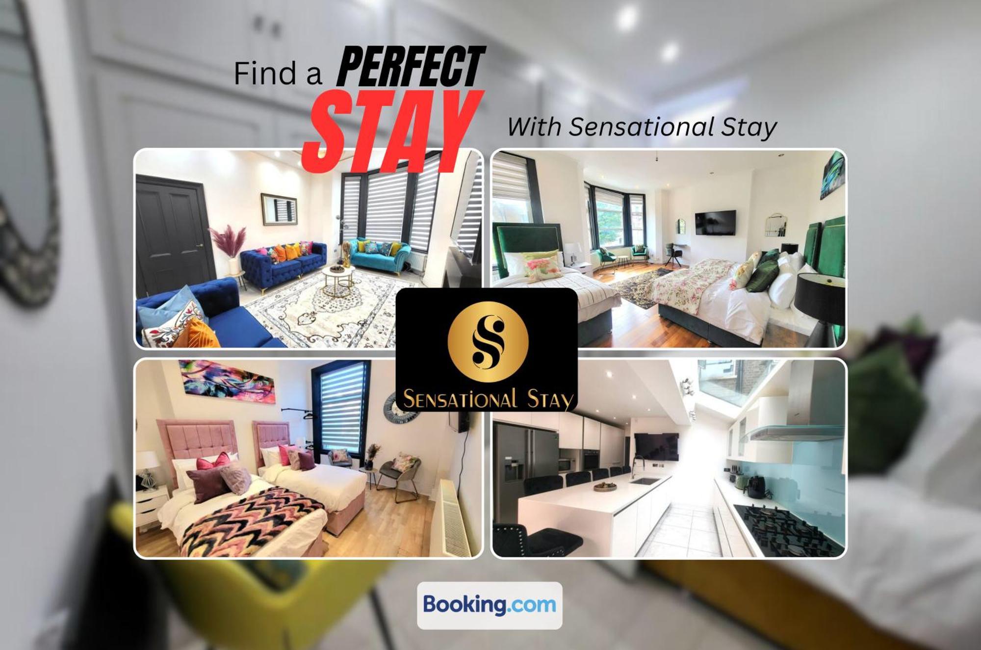 Casa de Férias Spacious Six Bedrooms House By Sensational Short Lets & Serviced With 13 Beds, Free Parking, Free Wi-fi & Balcony Londres