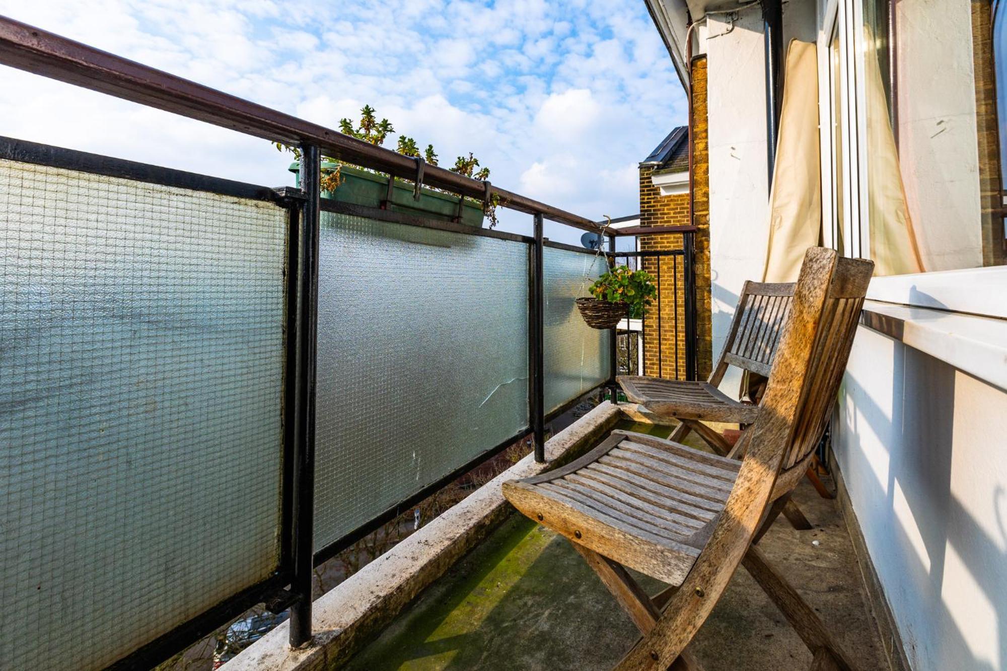 Apartamento 2br Balcony, Battersea, 5min Clapham Junction St