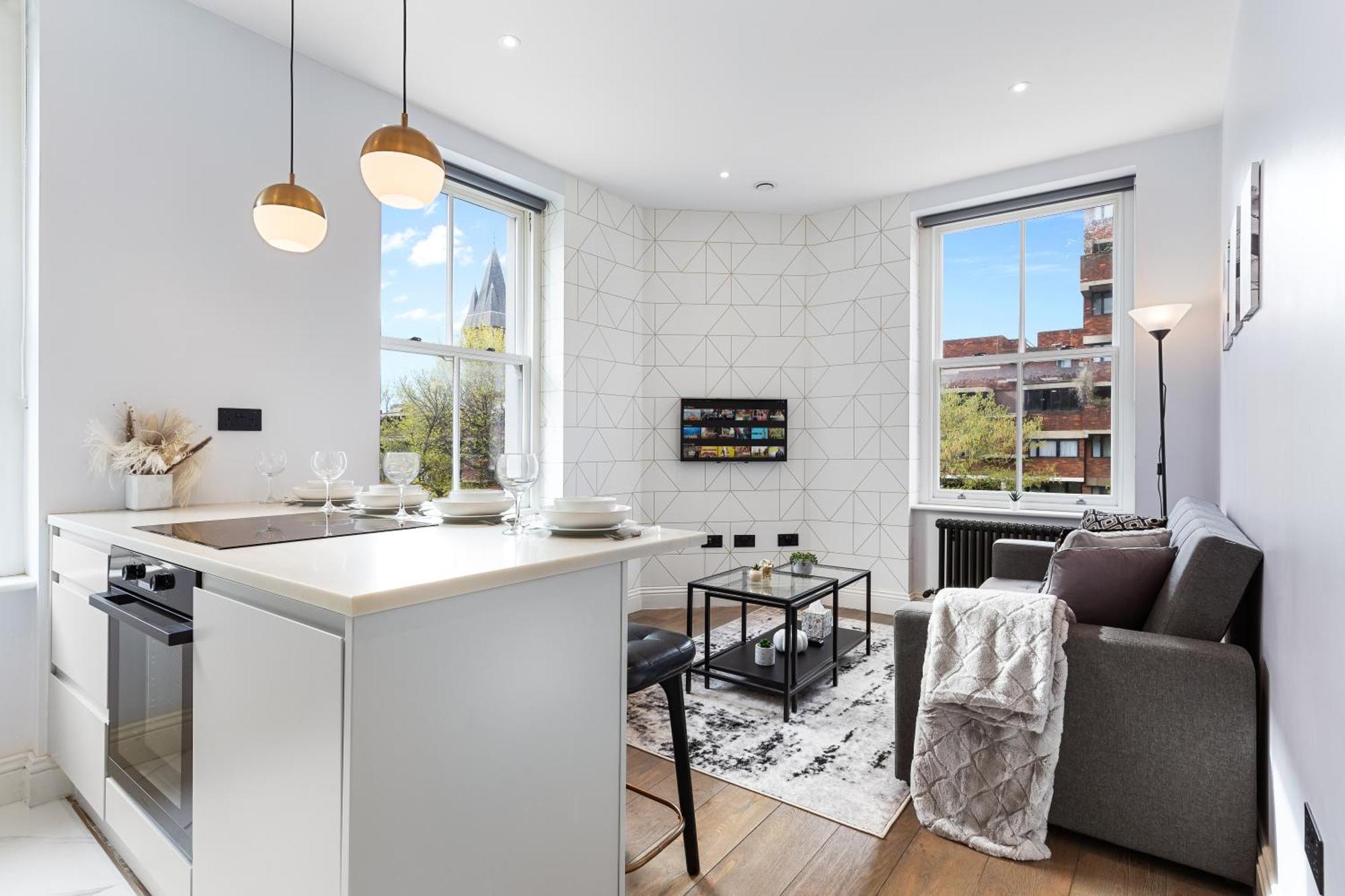 Appartement Stunning 1 Bedroom In Westminster With Ac Sleeps 4
