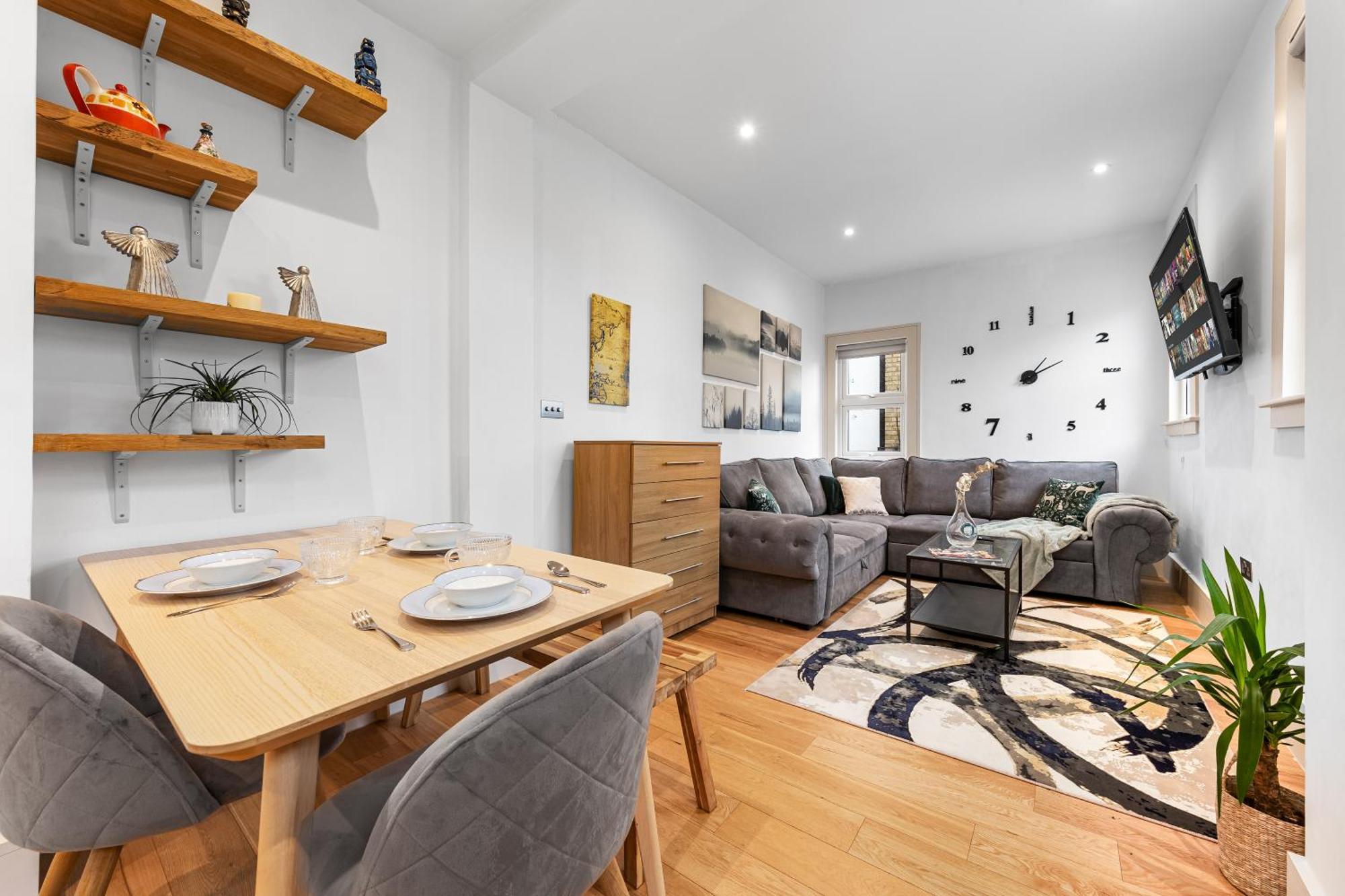 Modern Spacious 1 Bed Flat Near Richmond Park Appartement *