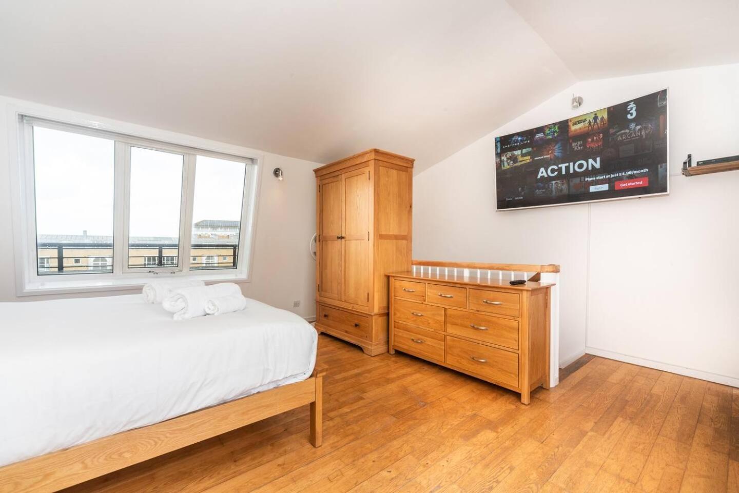 Apartamento Sunny Maisonette With Views Over Canary Wharf,