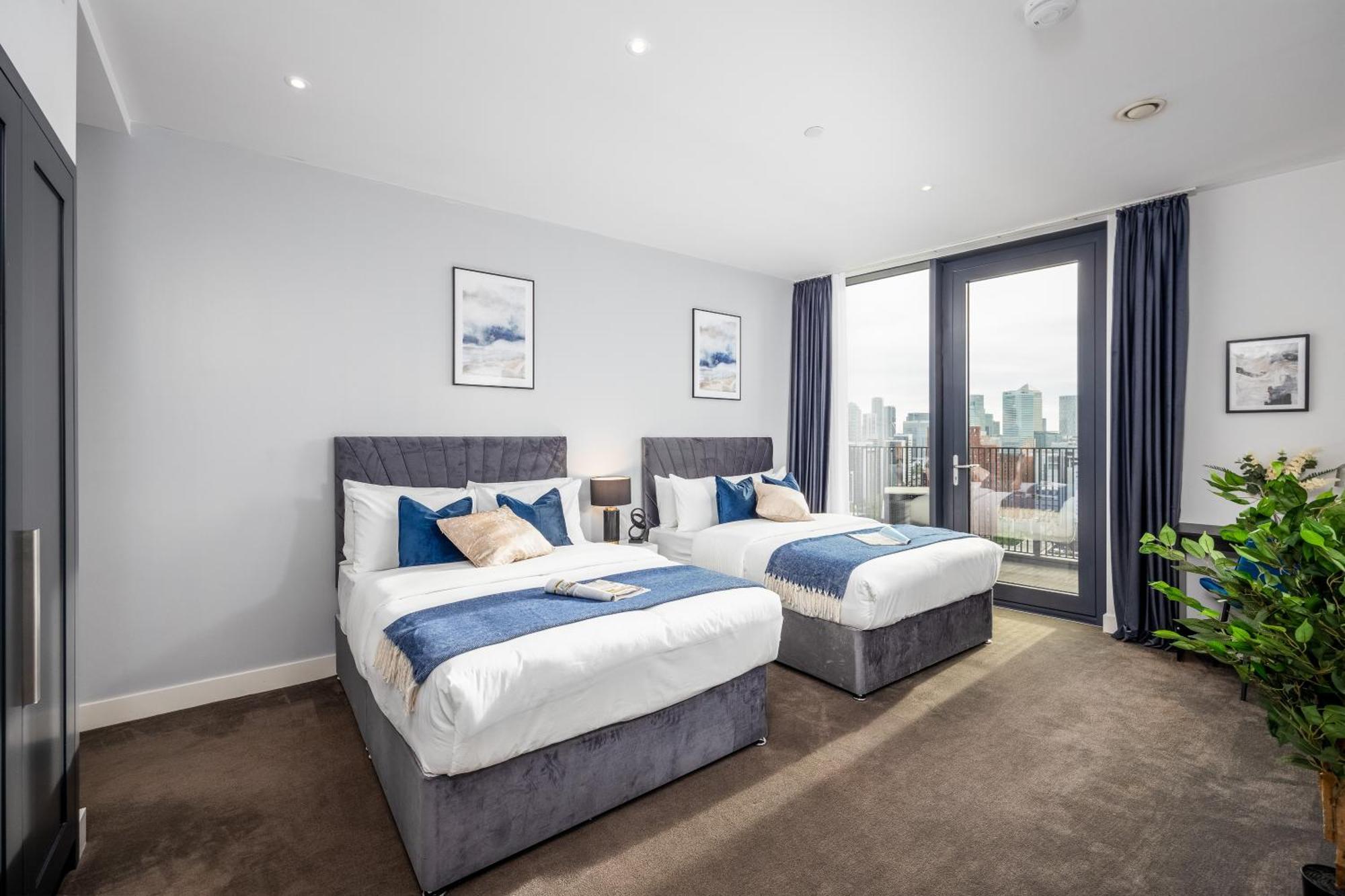 Luxury & Spacious 2 Bedroom Apt With City Views Apartamento