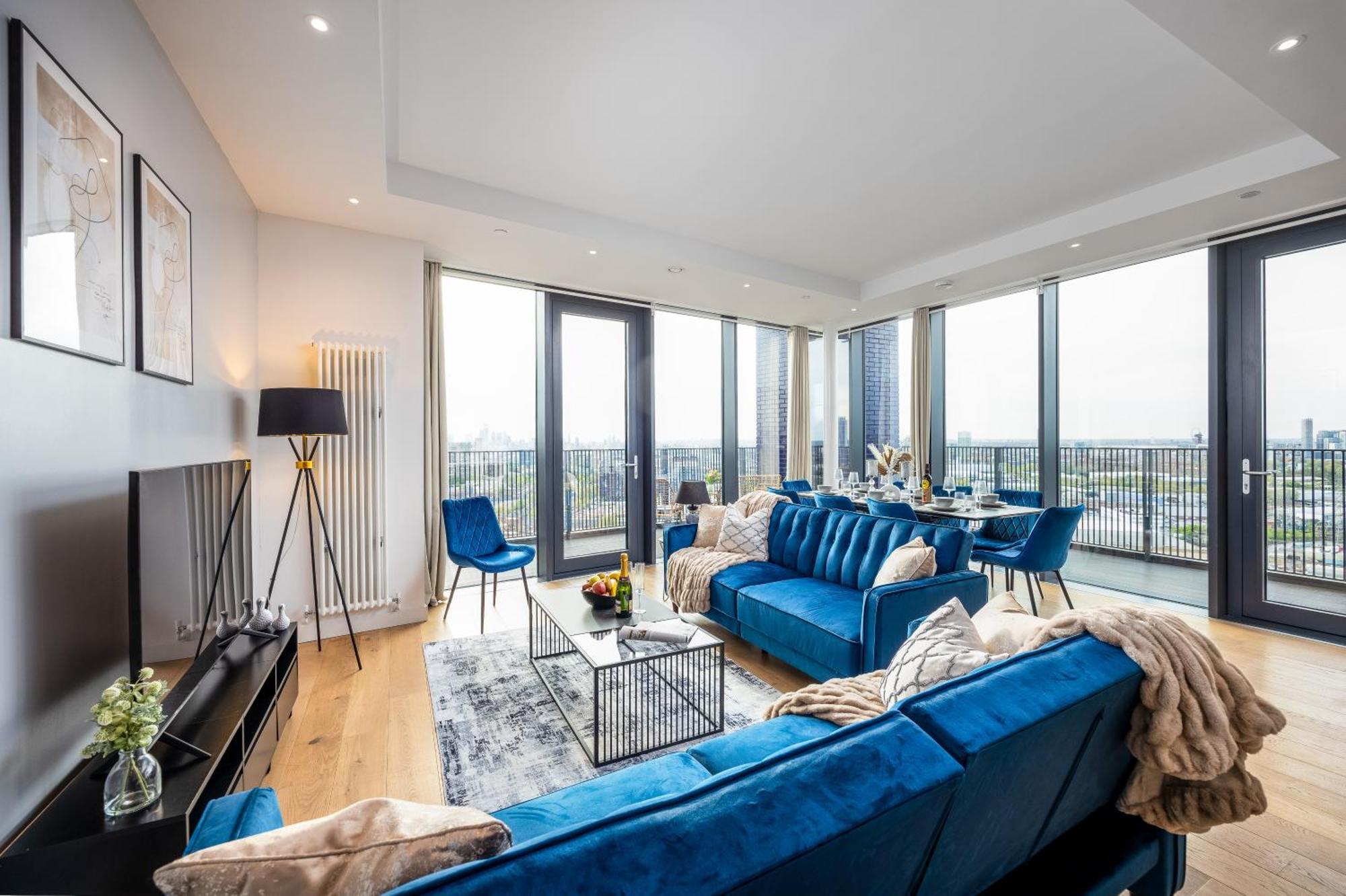 Luxury & Spacious 2 Bedroom Apt With City Views Apartamento *