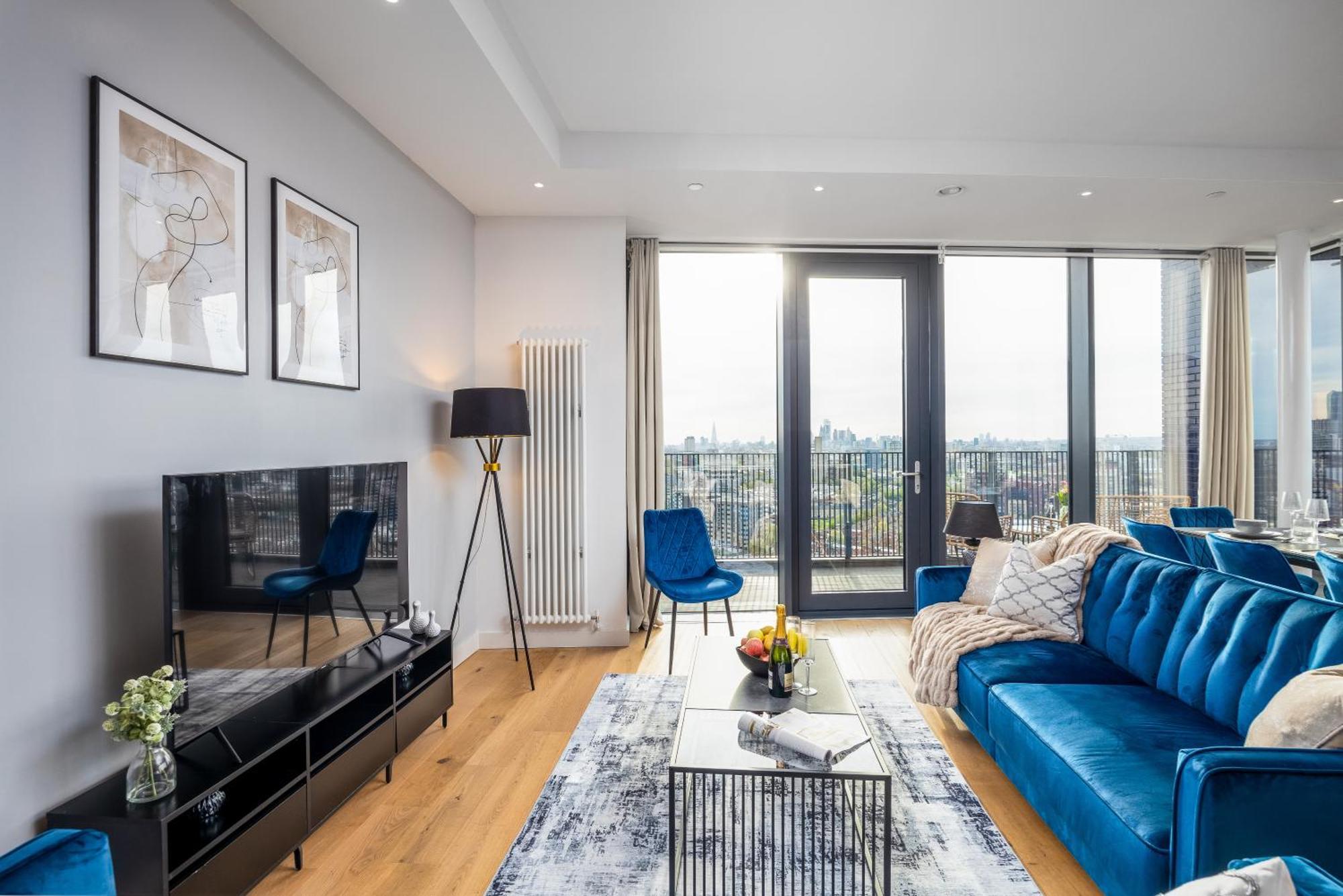 Apartamento Luxury & Spacious 2 Bedroom Apt With City Views Londres