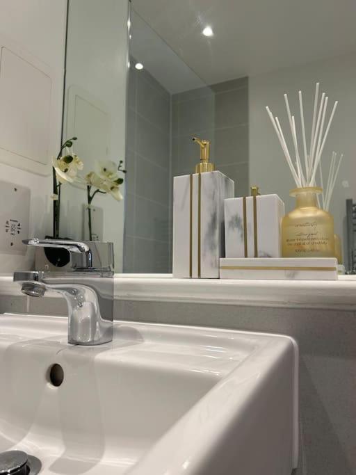 Apartment Contemporary Urban Retreat, 2-bedroom Haven By City Airport London