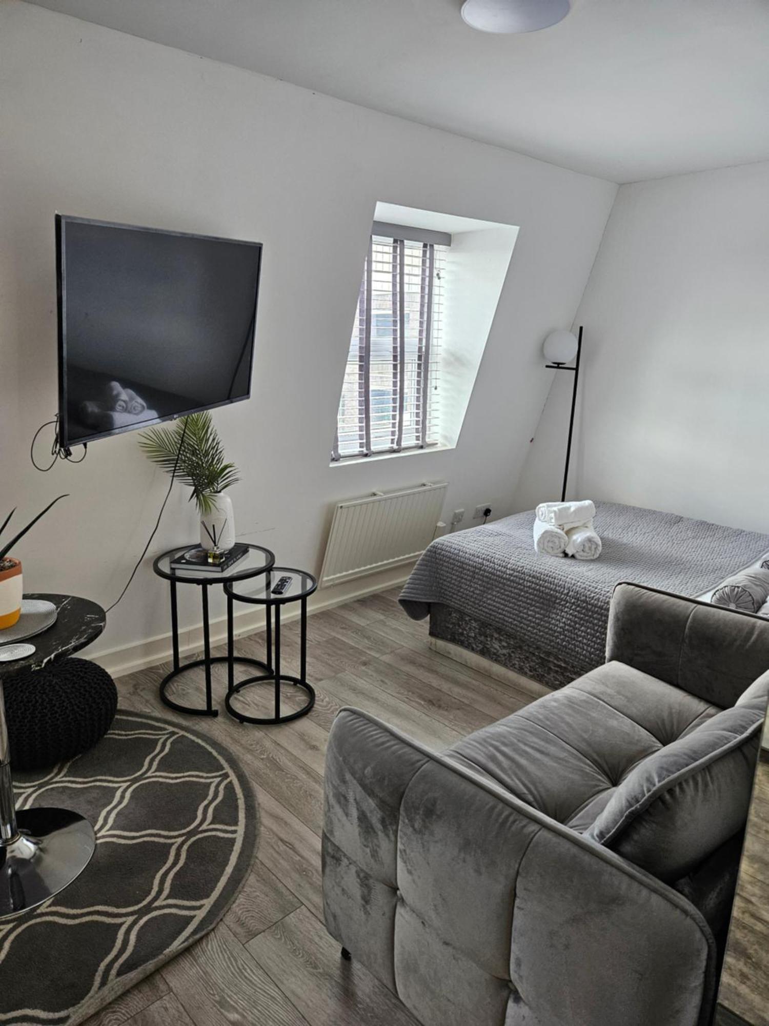 Modern Large Studio, 15 Mins Walk To Notting Hill Apartamento *