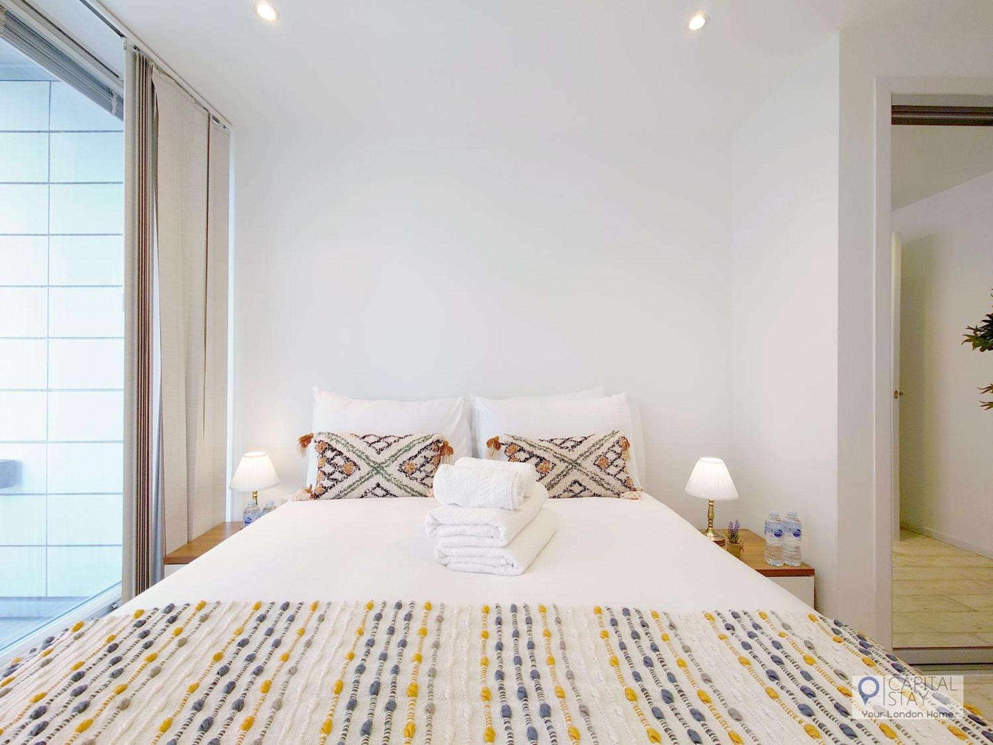 Deluxe One Bed By Excel & O2 Appartement Londres