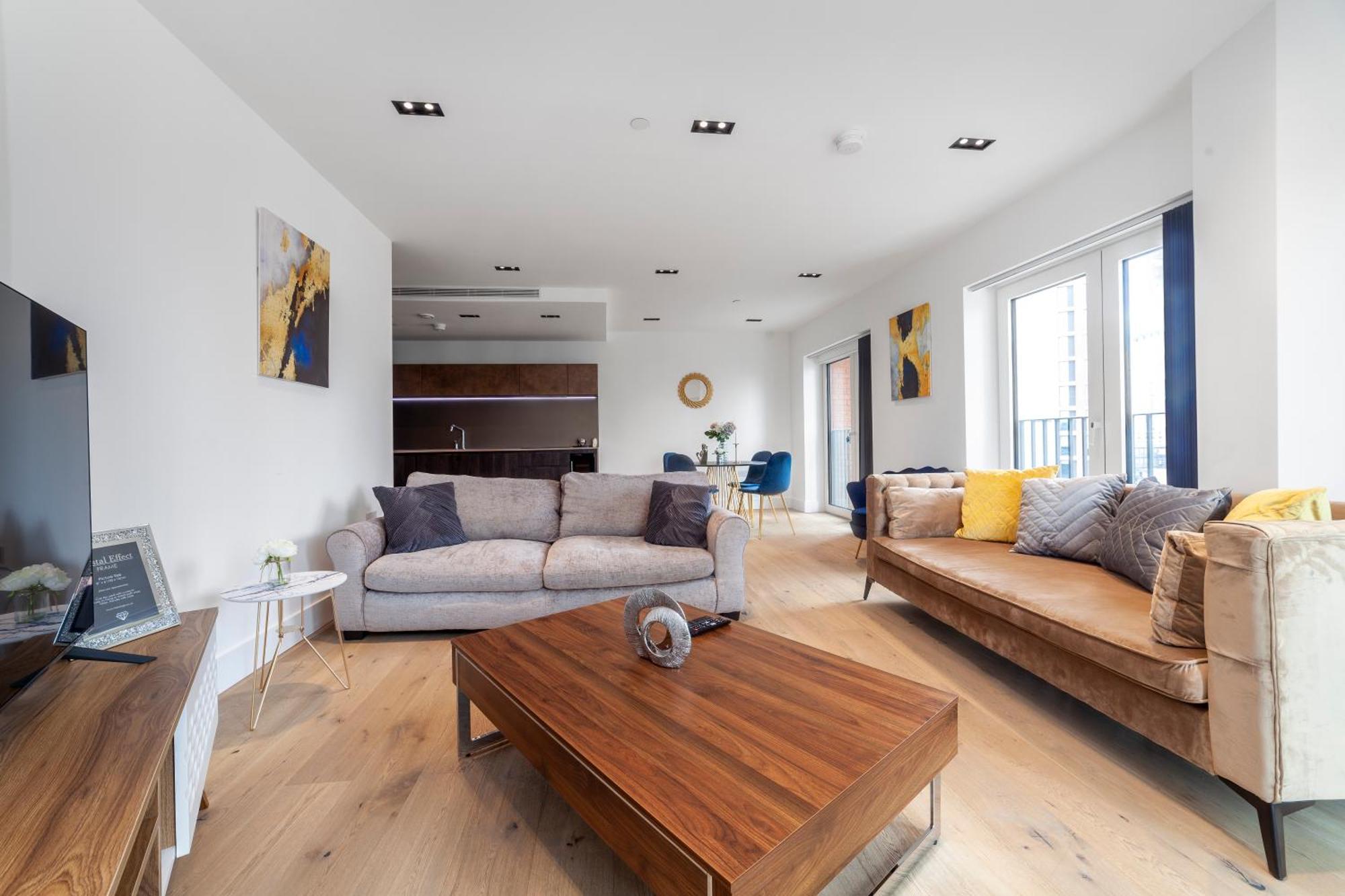 Apartment Stylish 2bdr Flat, Comm Garden I Smarthost London