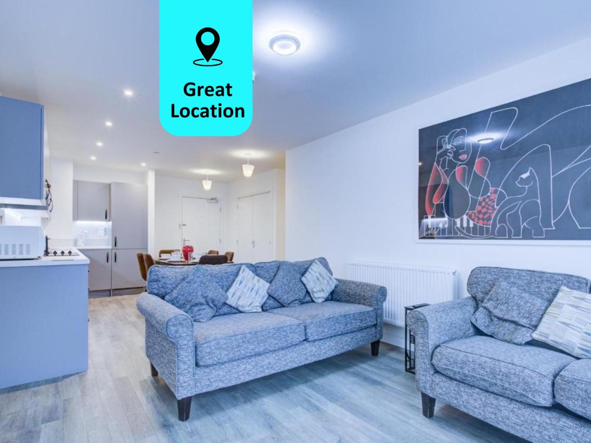 2 Bed 2 Bath Modern In East Acton Apartamento *