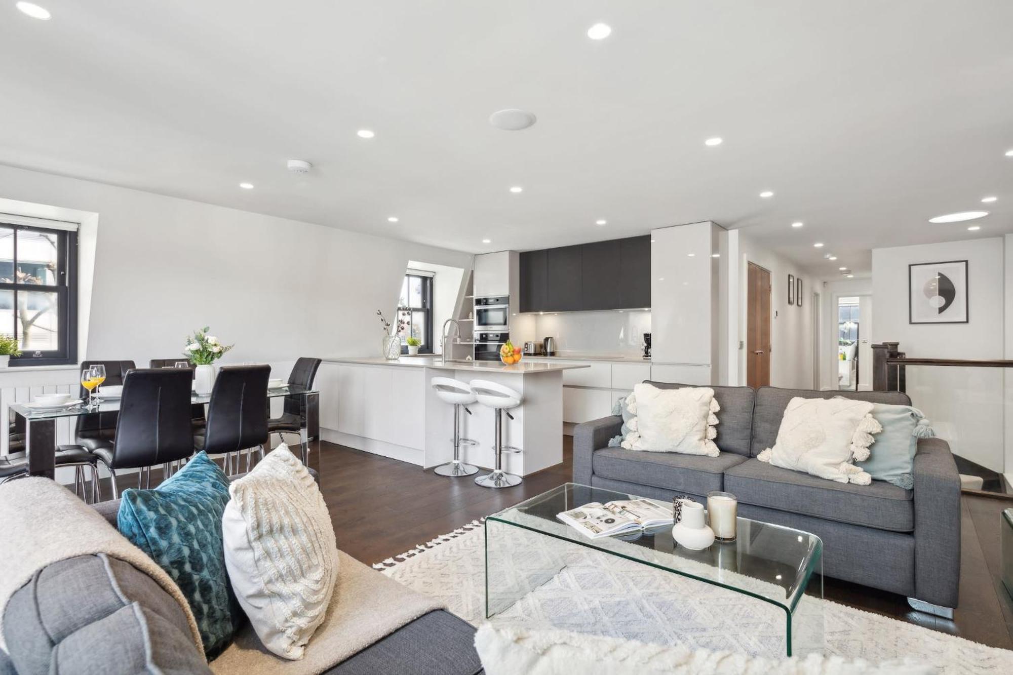 Apartamento 3br Penthouse With Terrace - Cityapartmentstay Londres