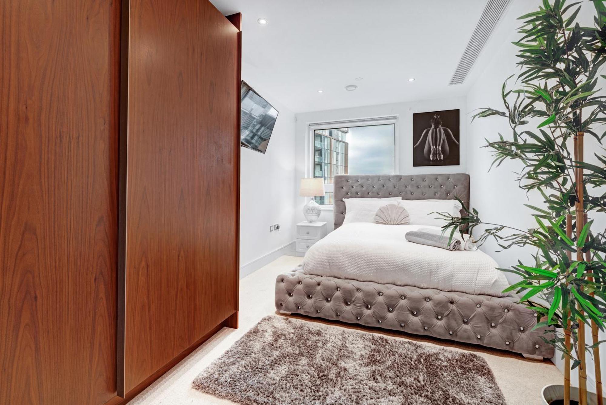 Appartement 3bed 2bath With High Rise View Canary Wharf *